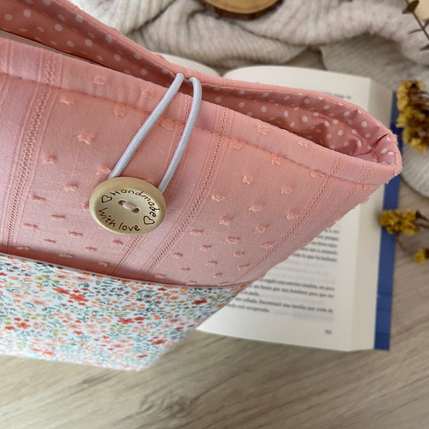 Funda literaria Magnolia con bolsillo