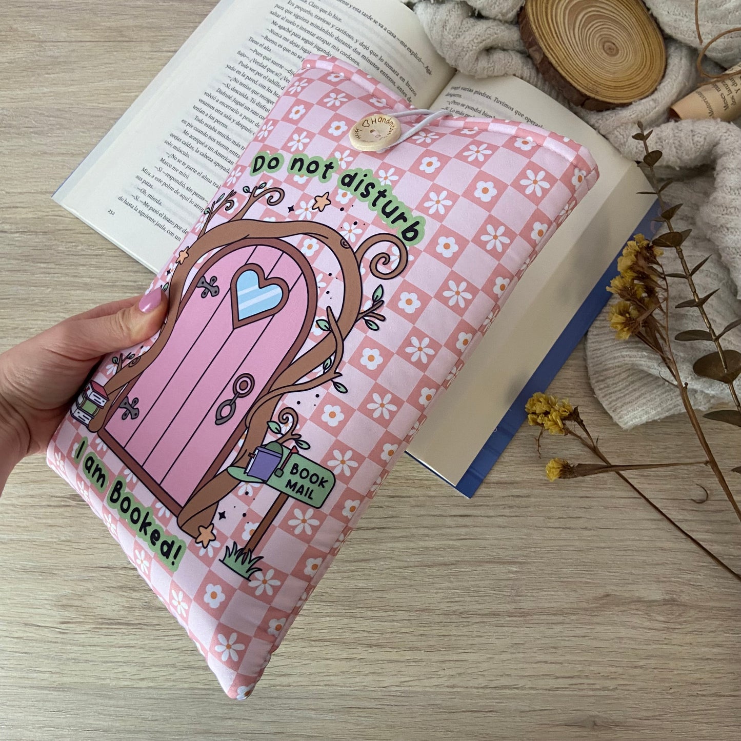 Funda literaria Do not disturb, I am booked!