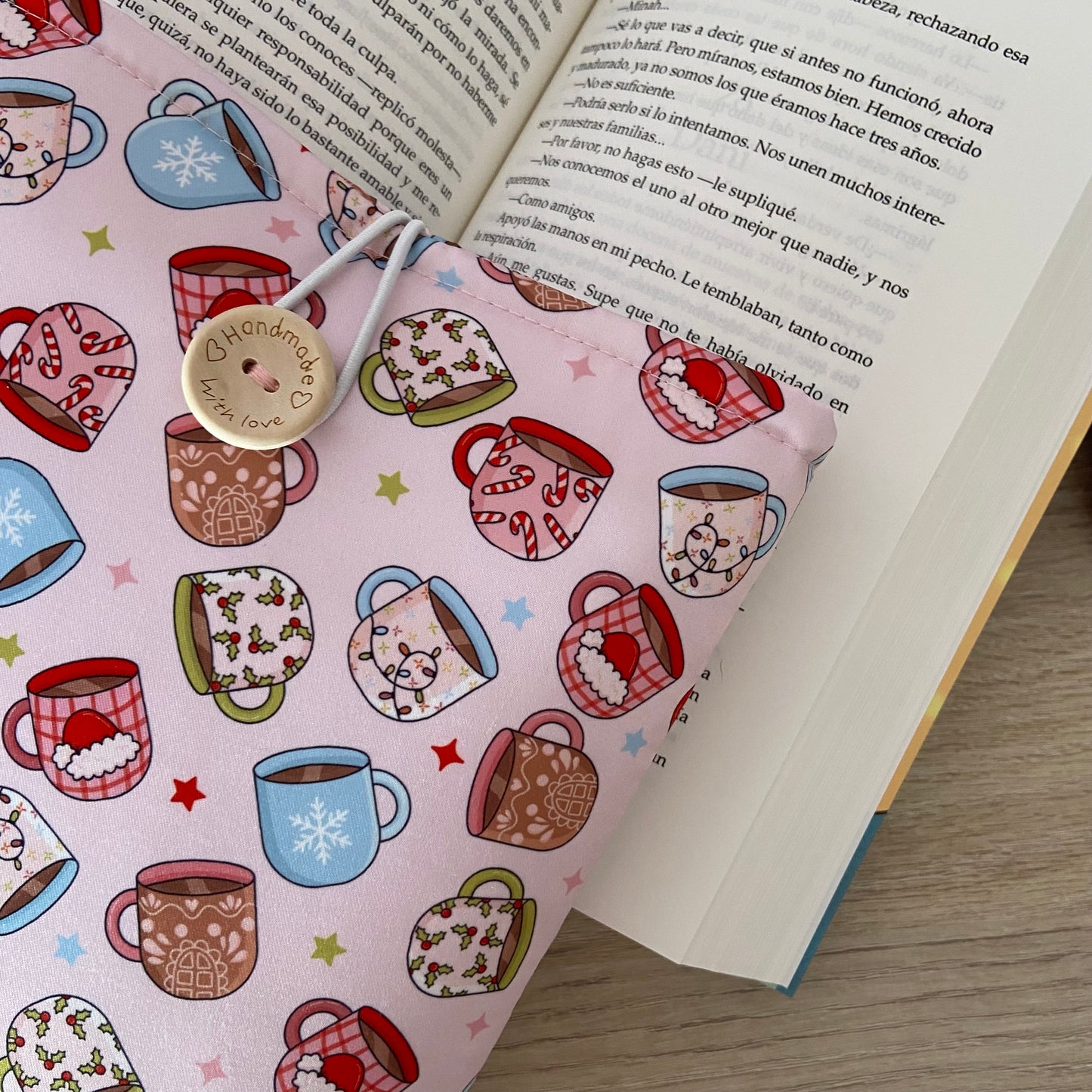 Funda literaria Christmas chocolate