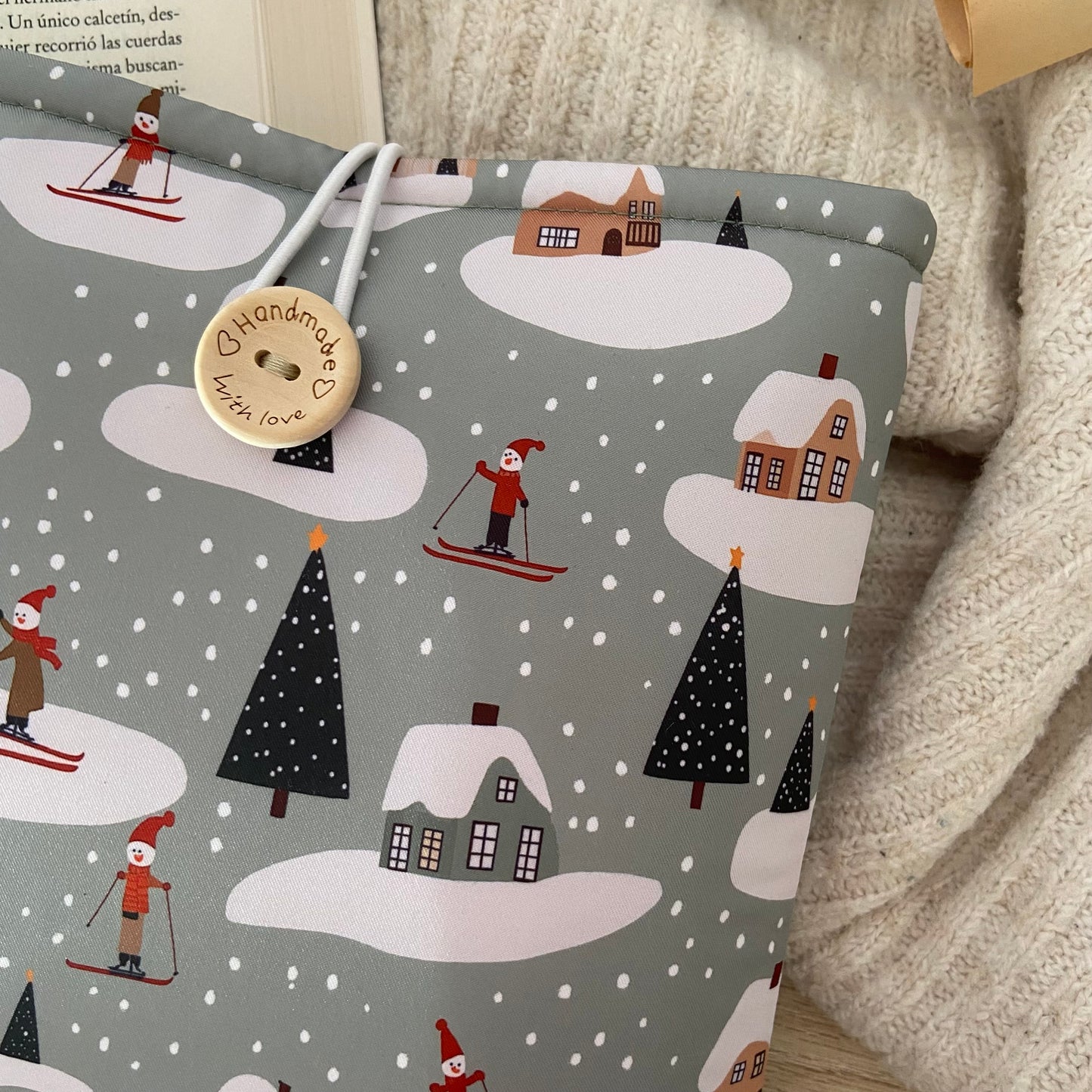 Funda literaria días de invierno