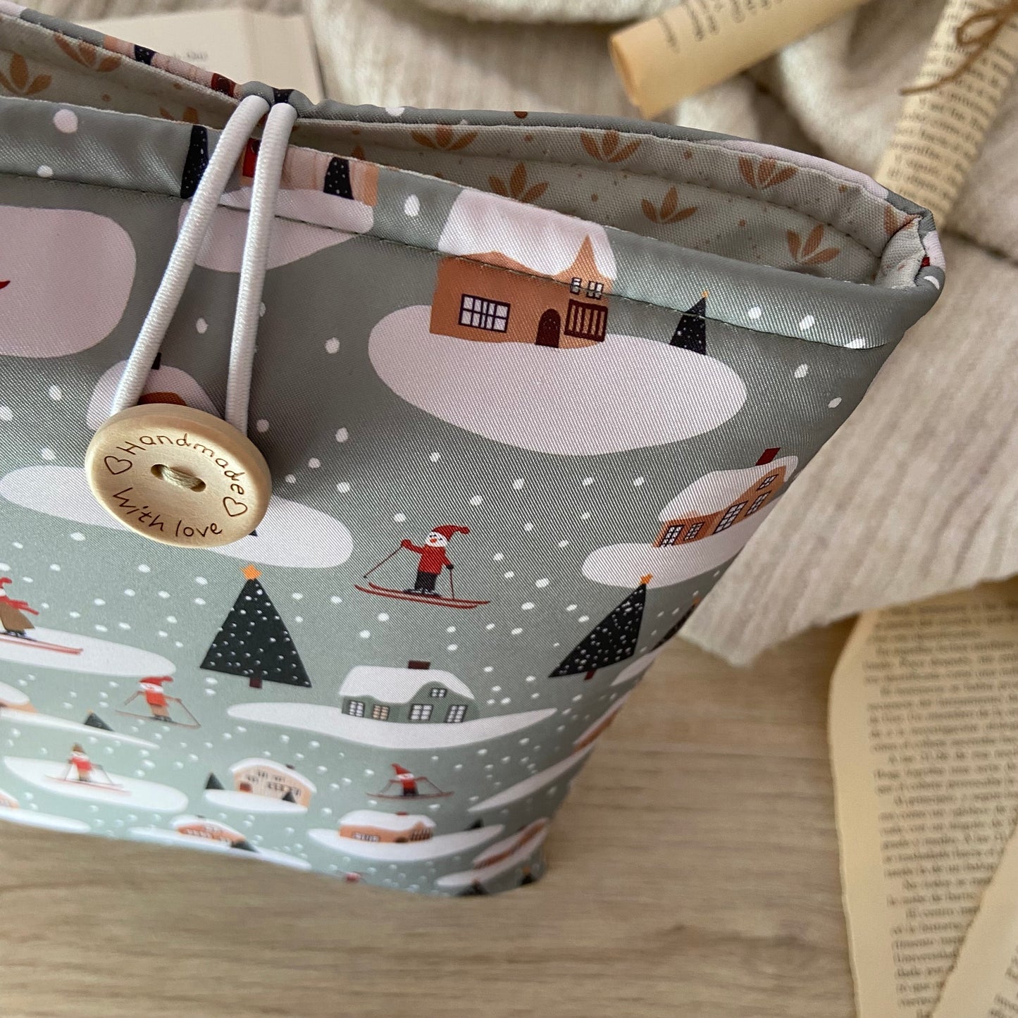 Funda literaria días de invierno