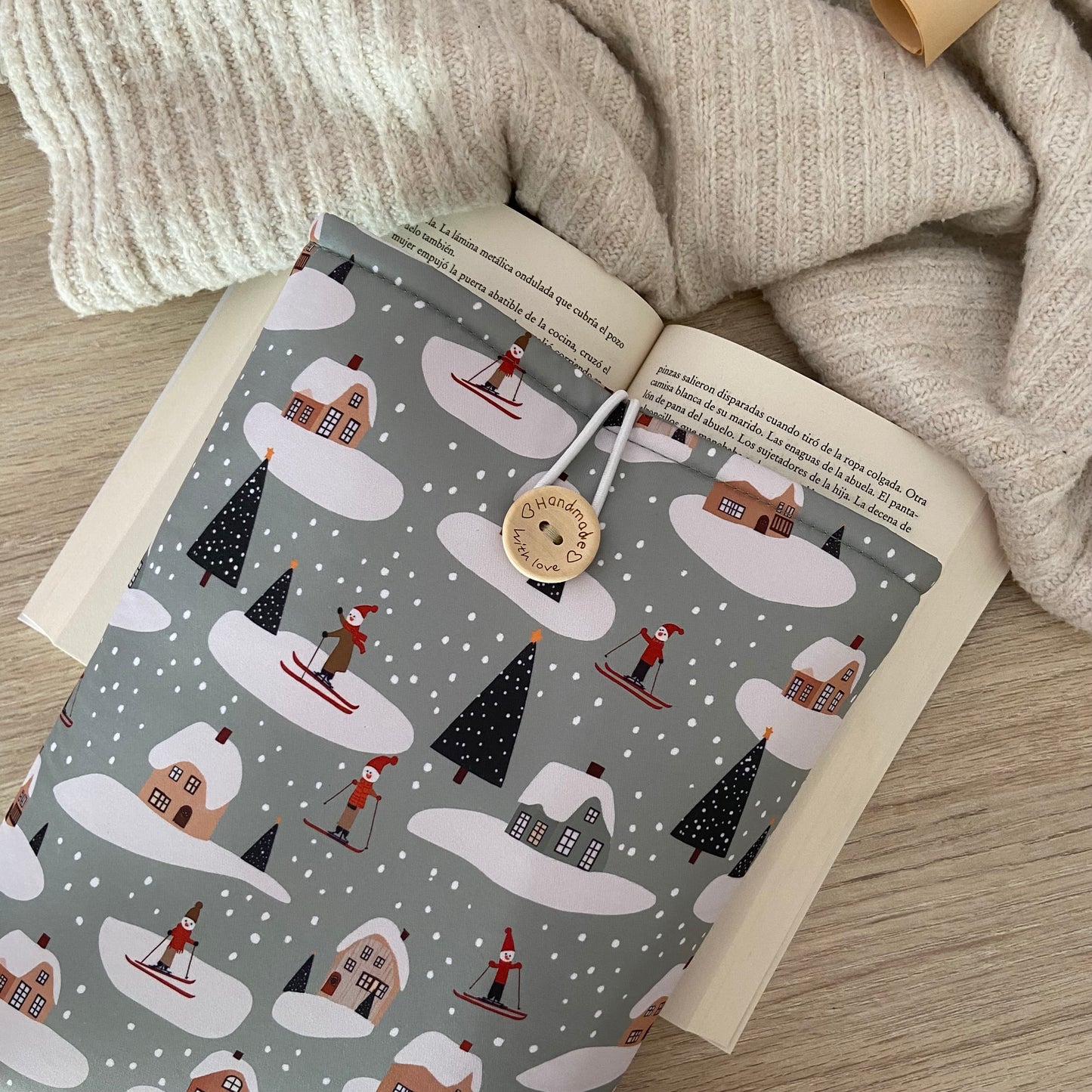 Funda literaria días de invierno