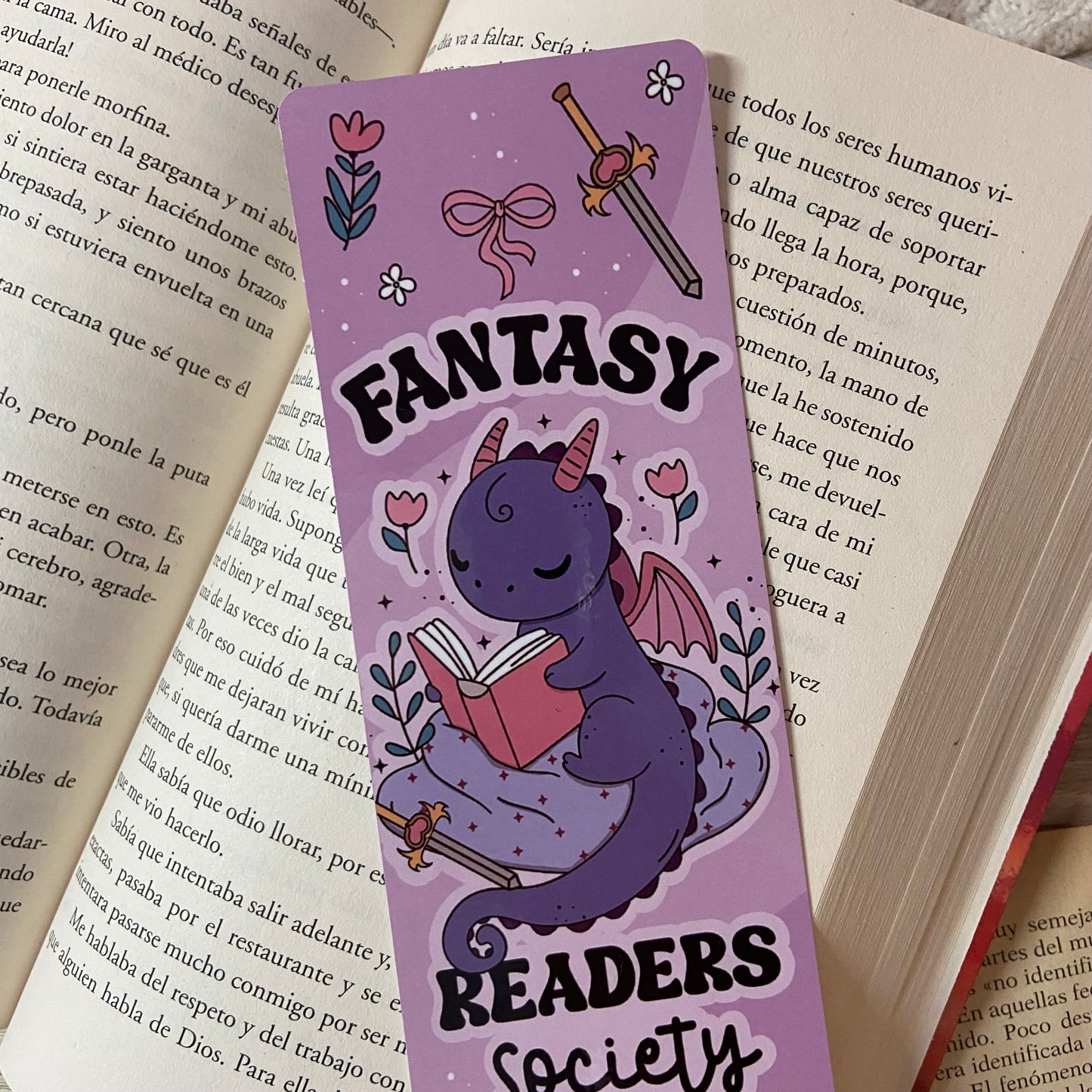Marcapáginas fantasy readers society