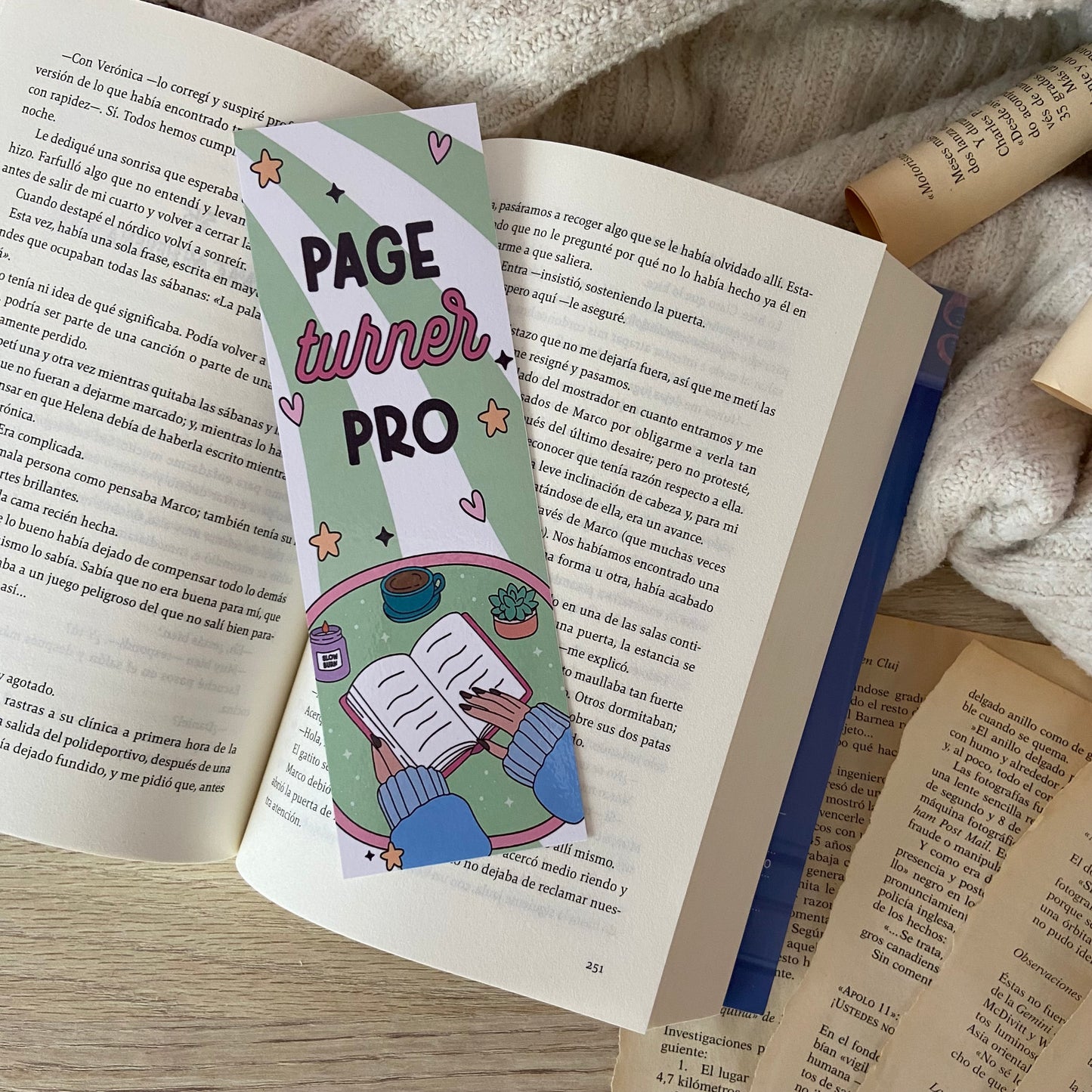 Marcapáginas Page turner pro