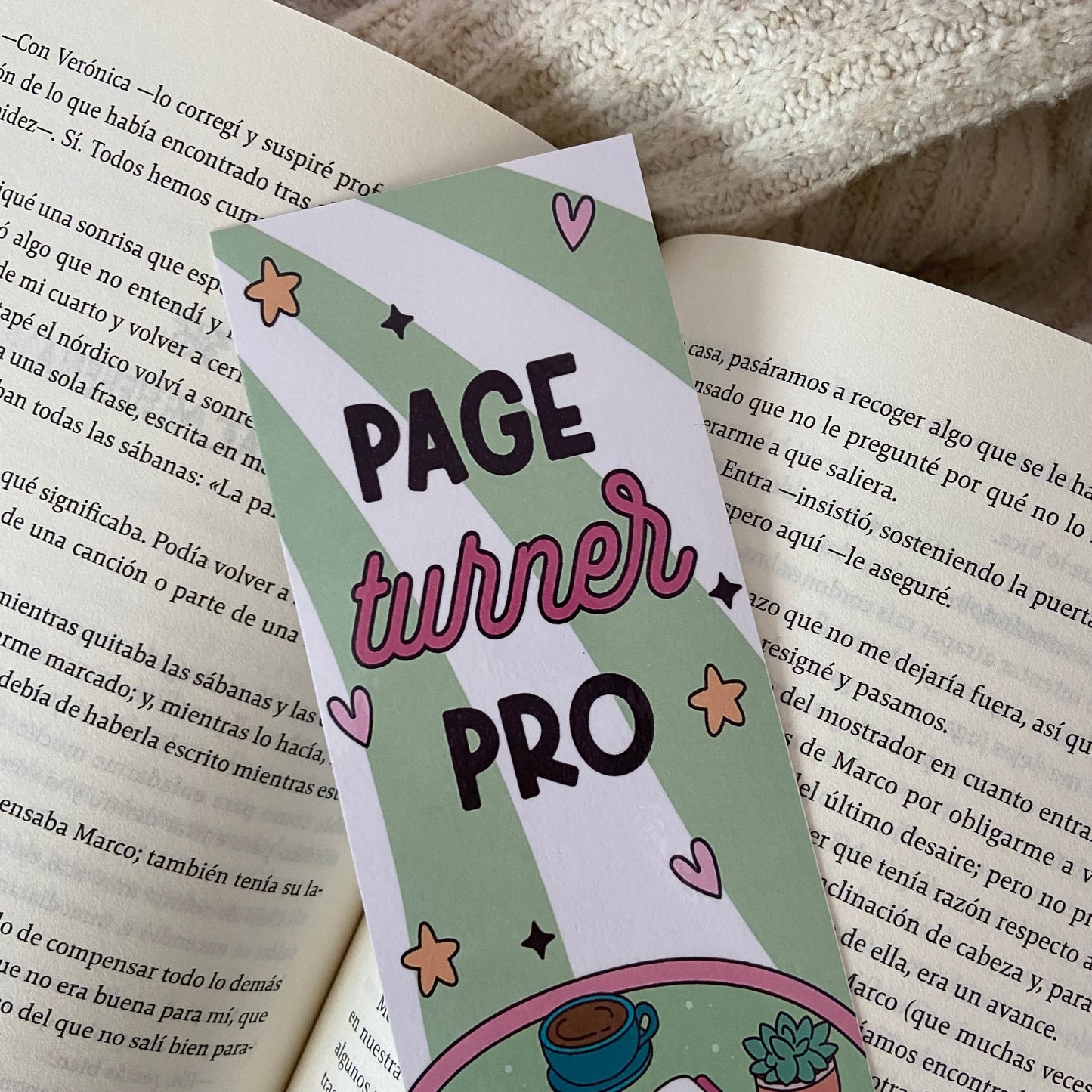 Marcapáginas Page turner pro