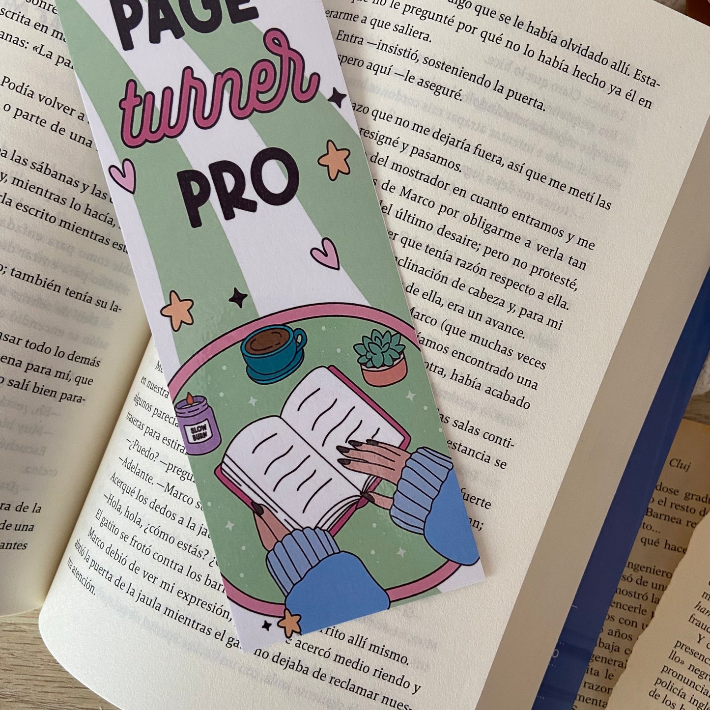 Marcapáginas Page turner pro