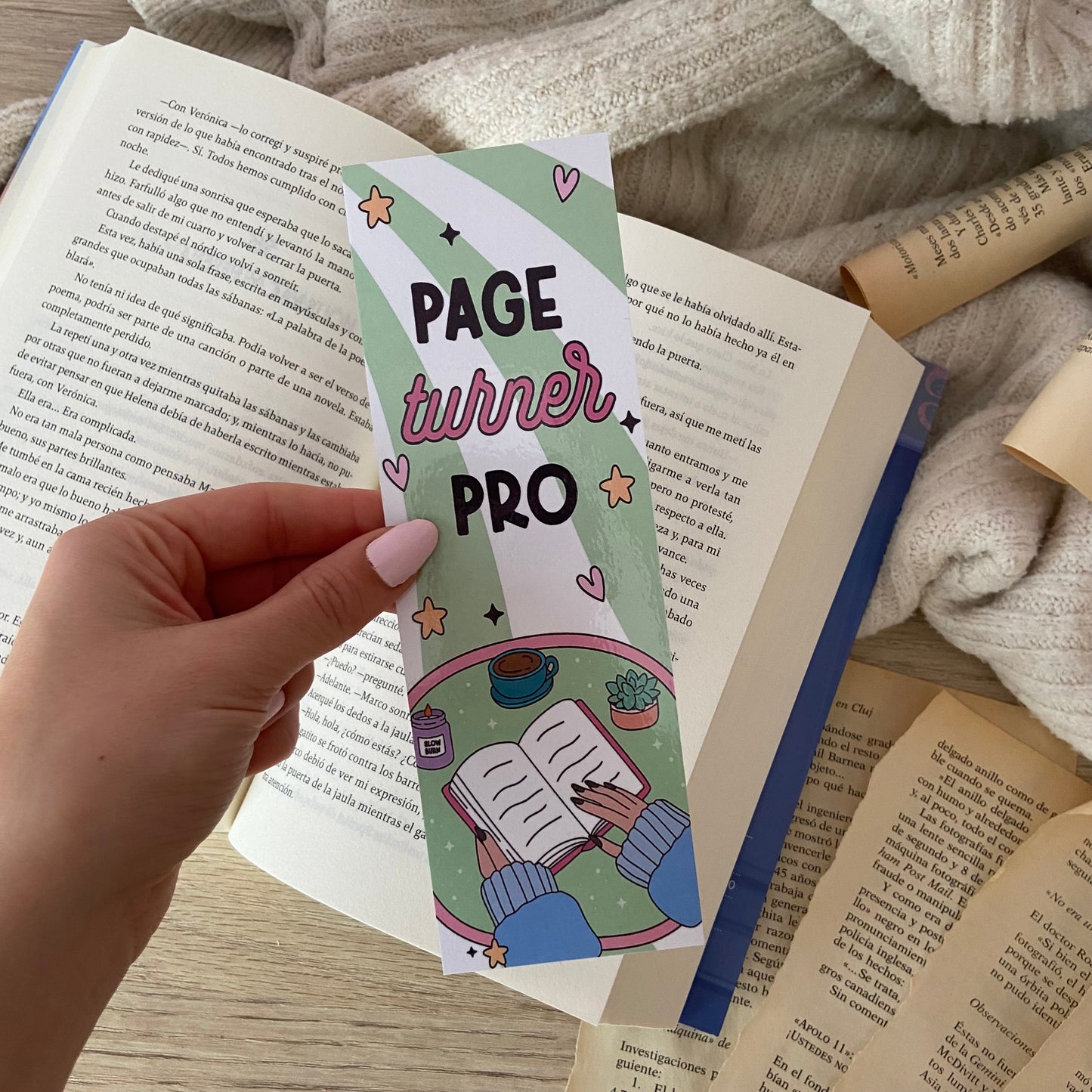 Marcapáginas Page turner pro
