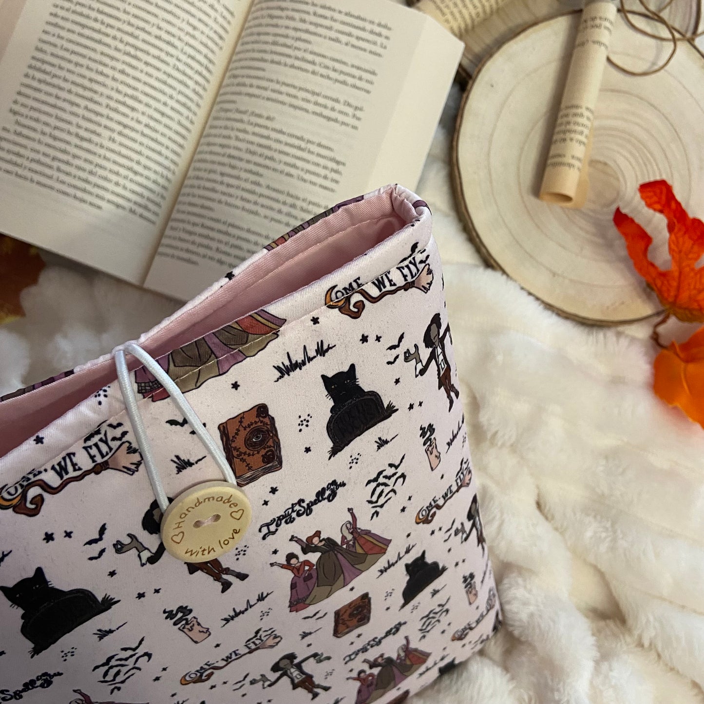Funda literaria hocus pocus