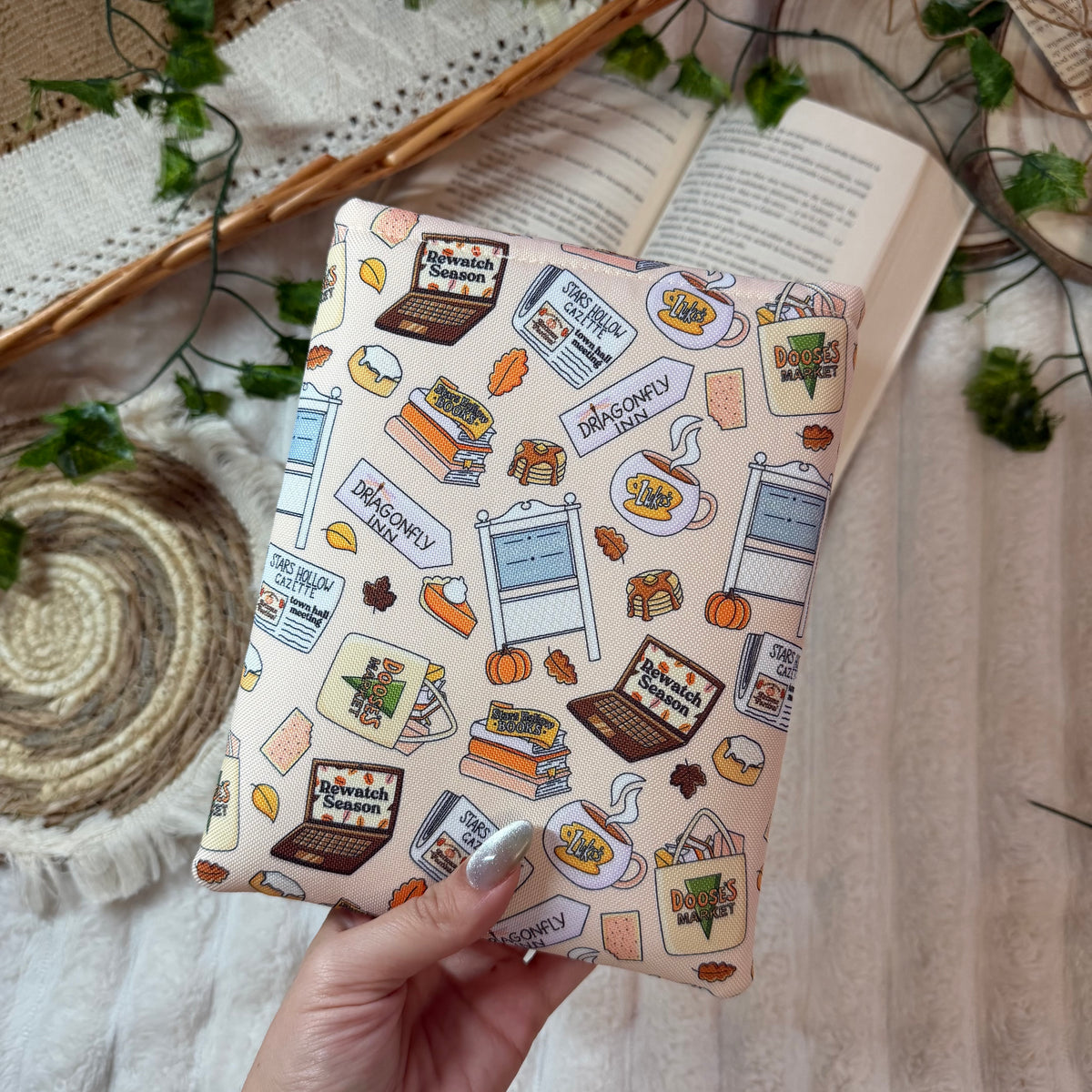 Funda kindle/kobo Gilmore girls rewatch season impermeable