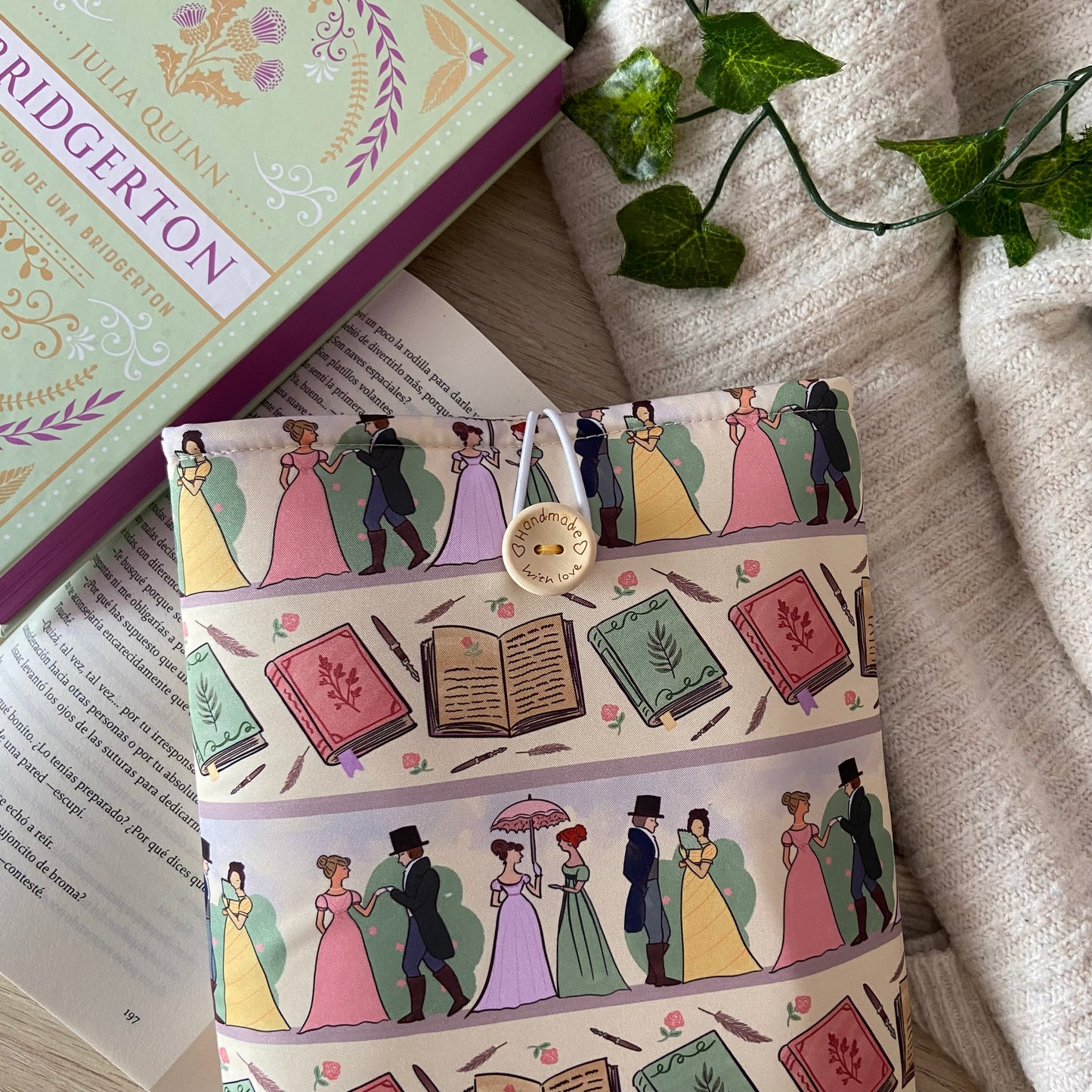 Funda literaria los Bridgerton