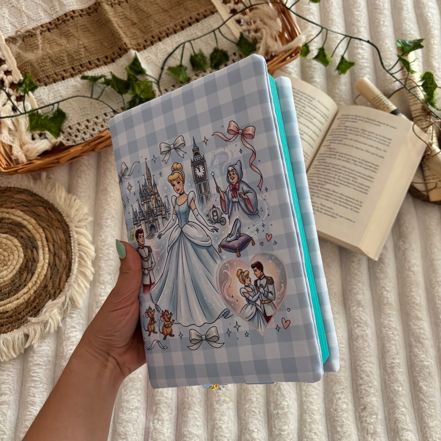 Funda ajustable Cenicienta impermeable