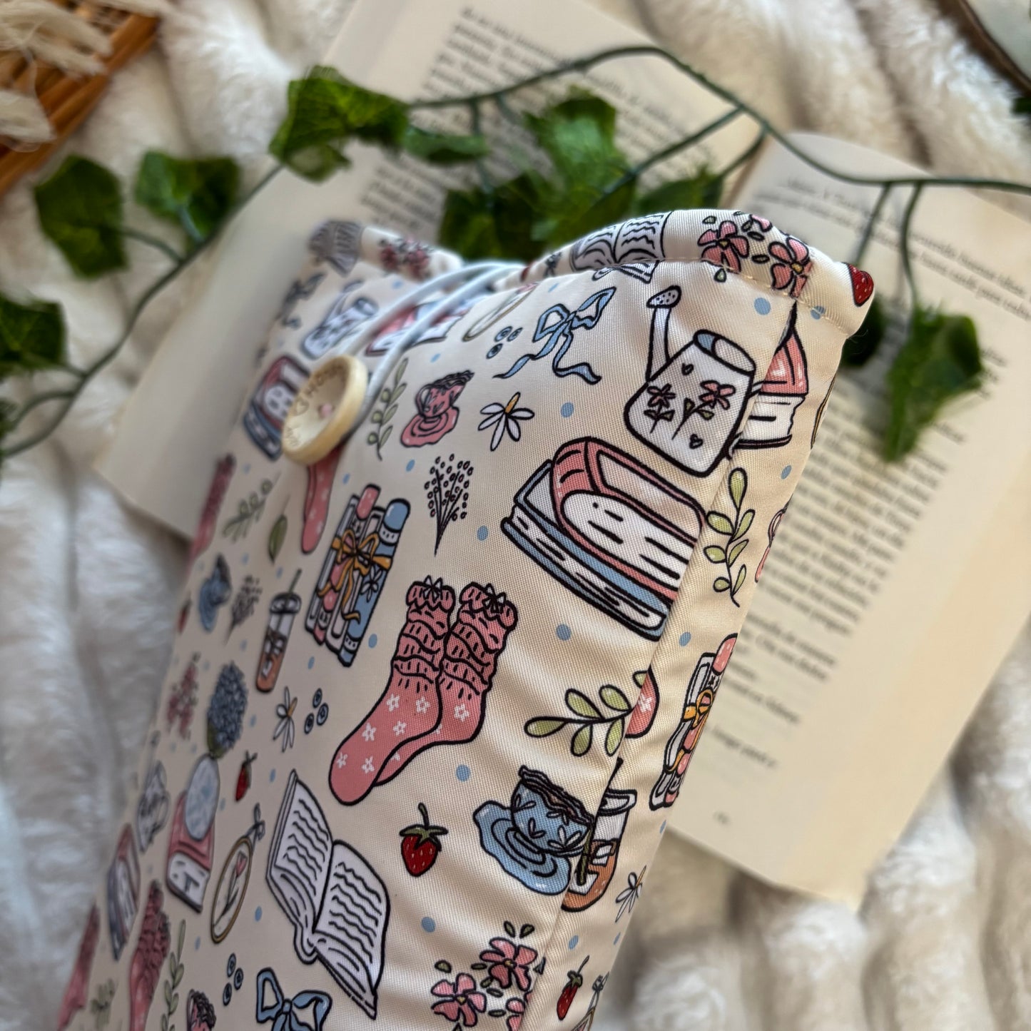 Funda literaria spring is coming