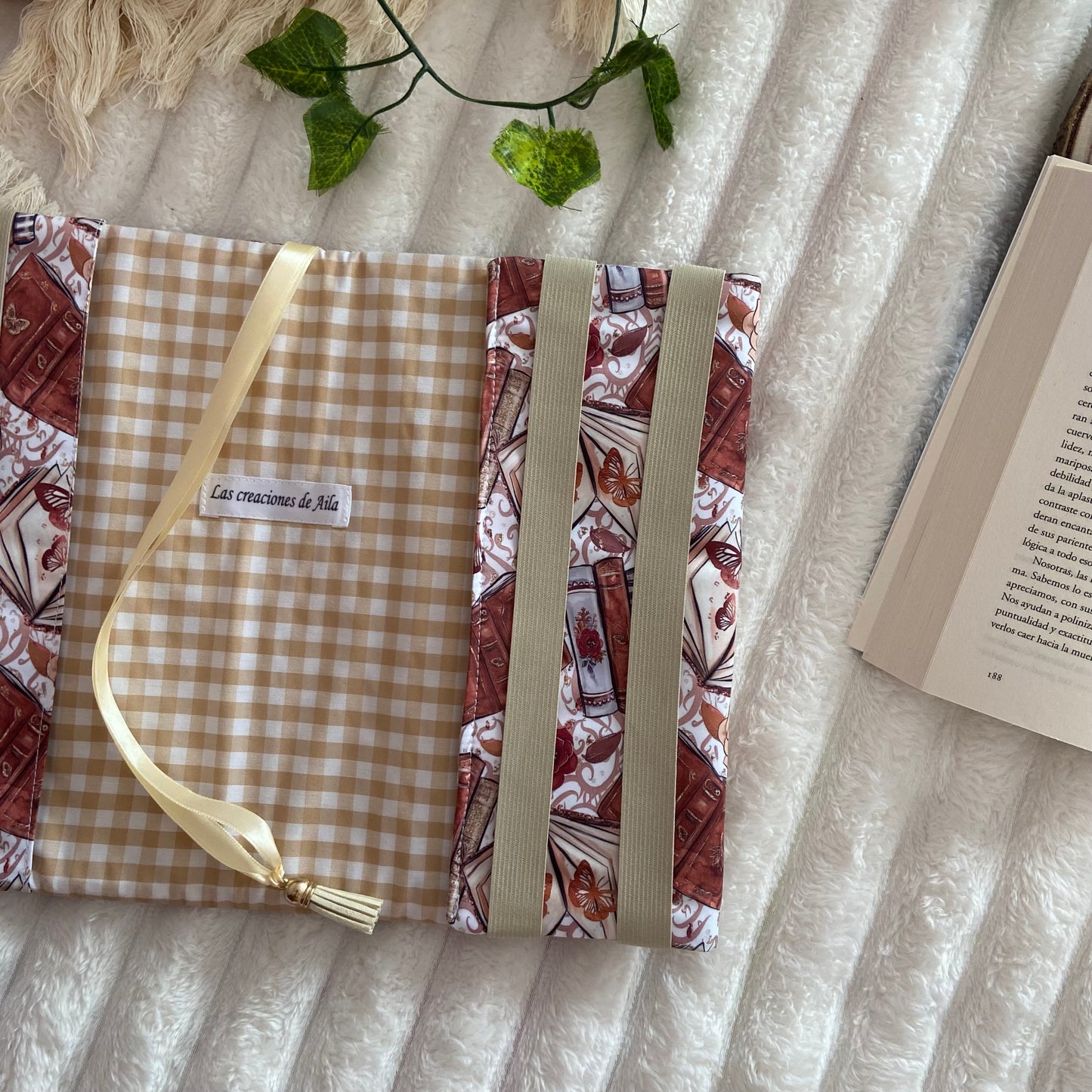 Funda ajustable tus libros