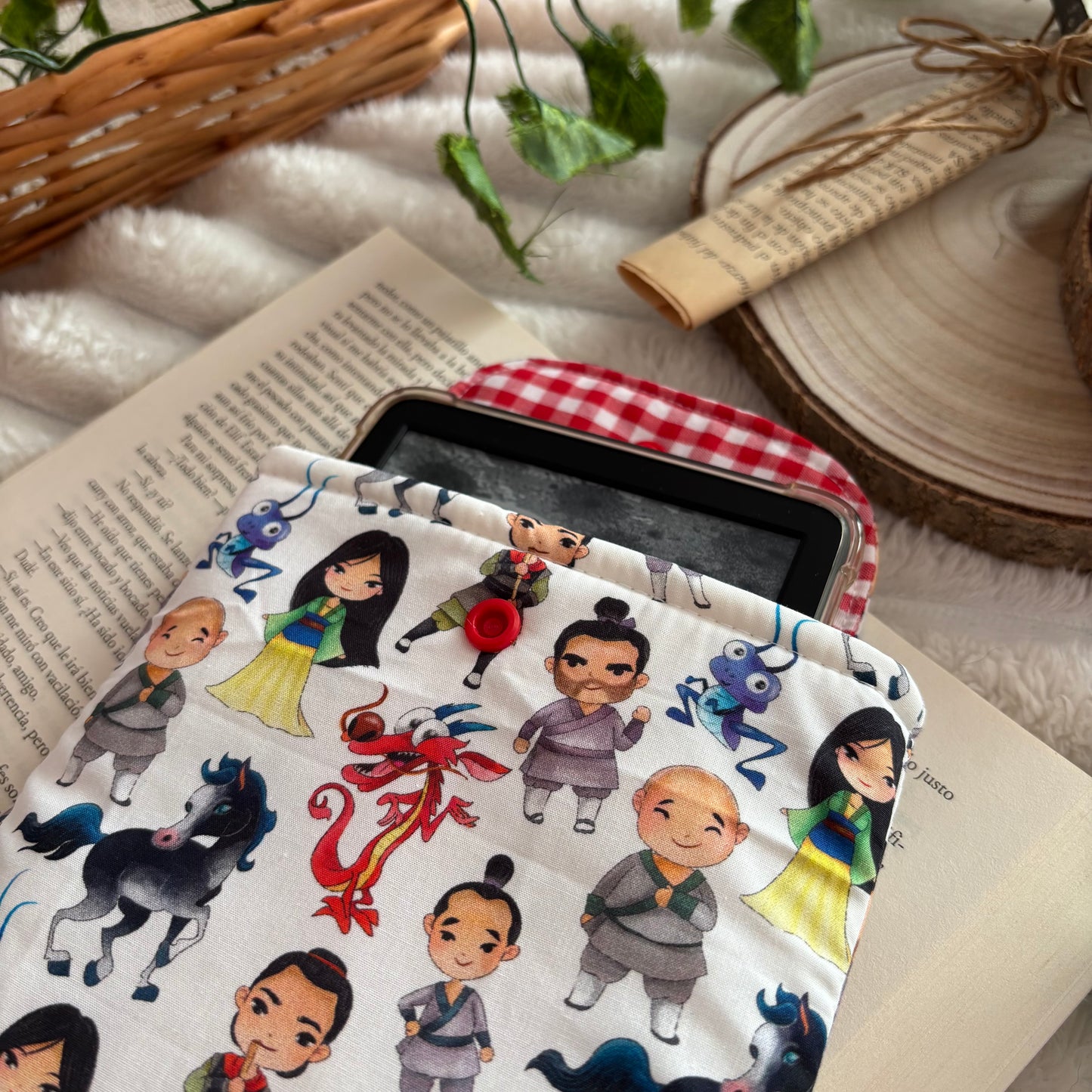 Funda para ebook Mulán
