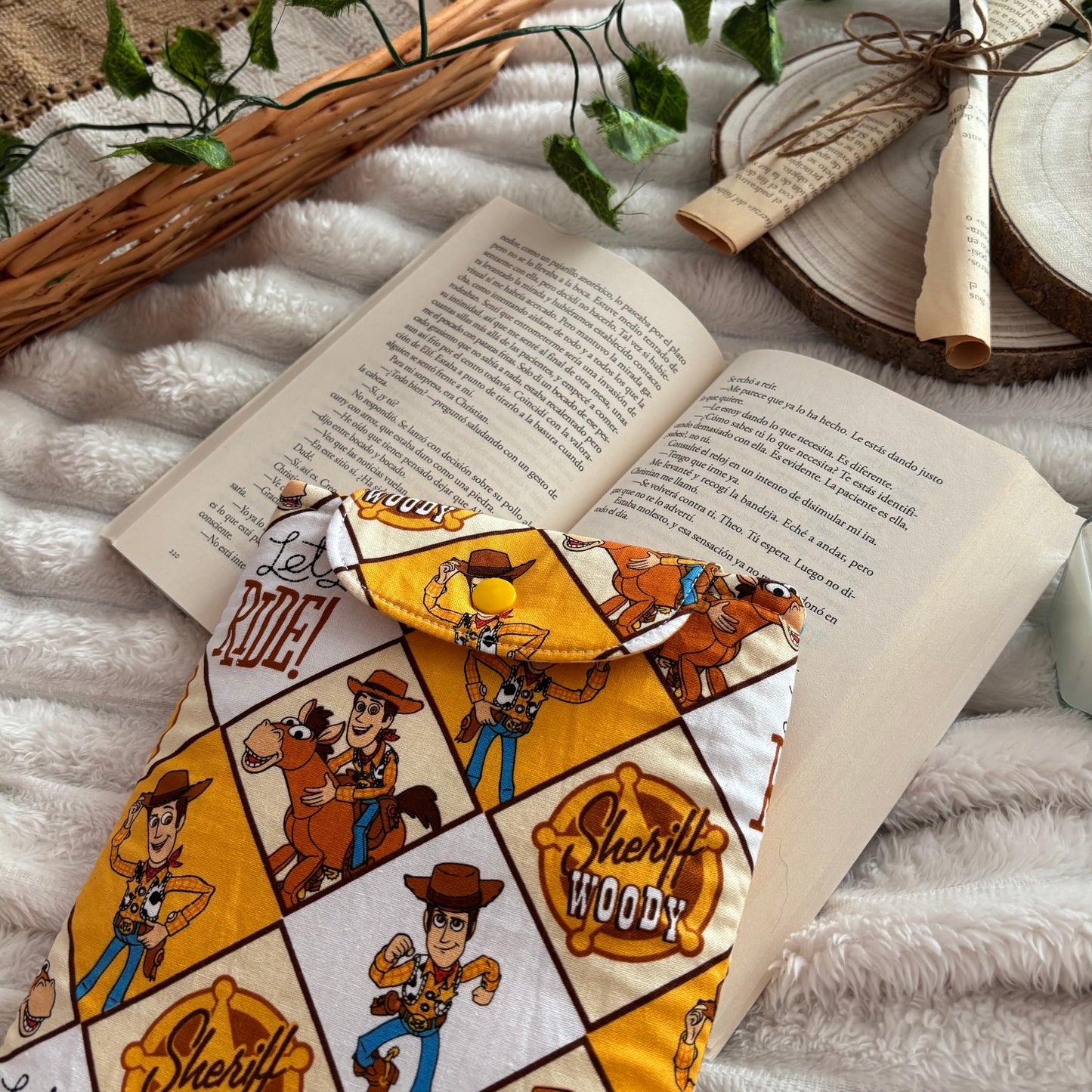 Funda para ebook Woody