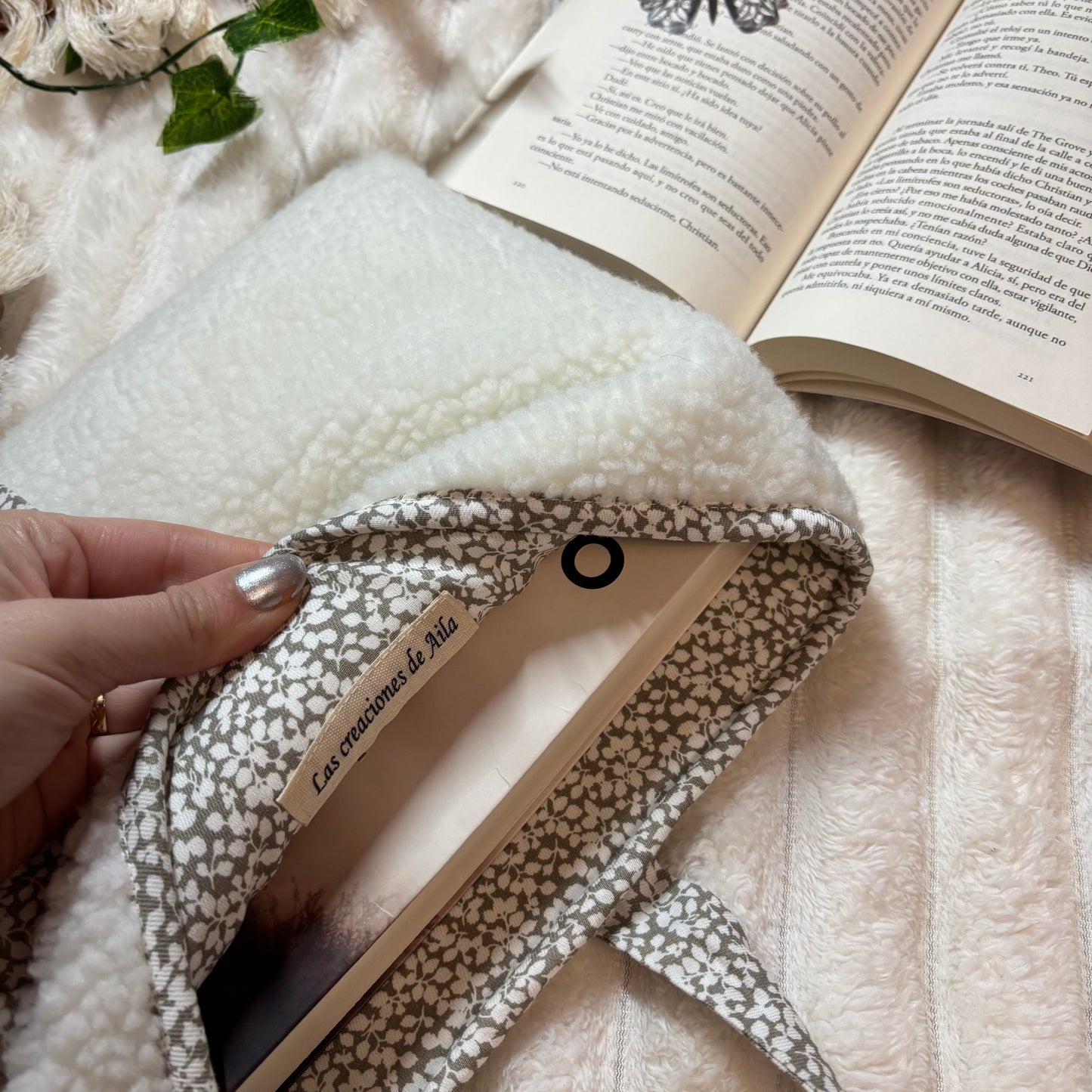 Funda literaria borreguito Calma