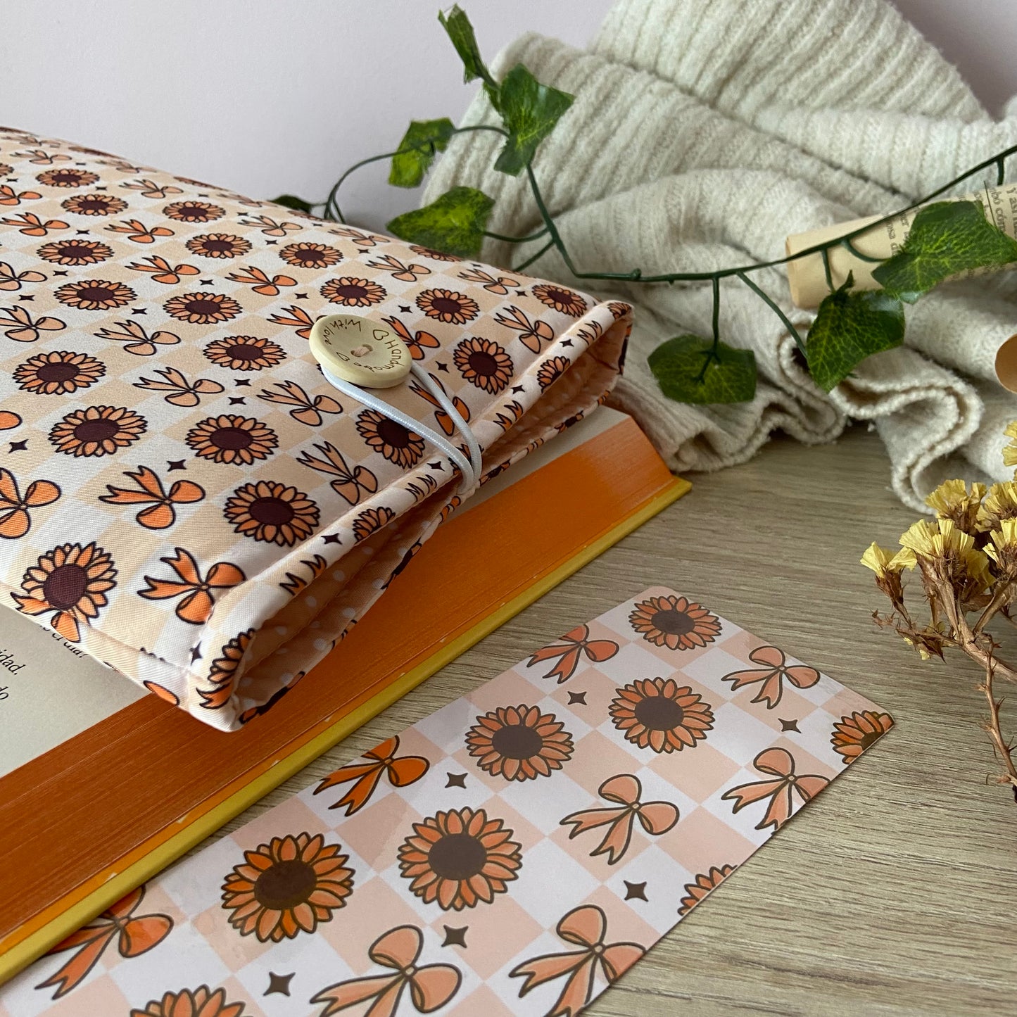 Marcapáginas girasoles coquettes