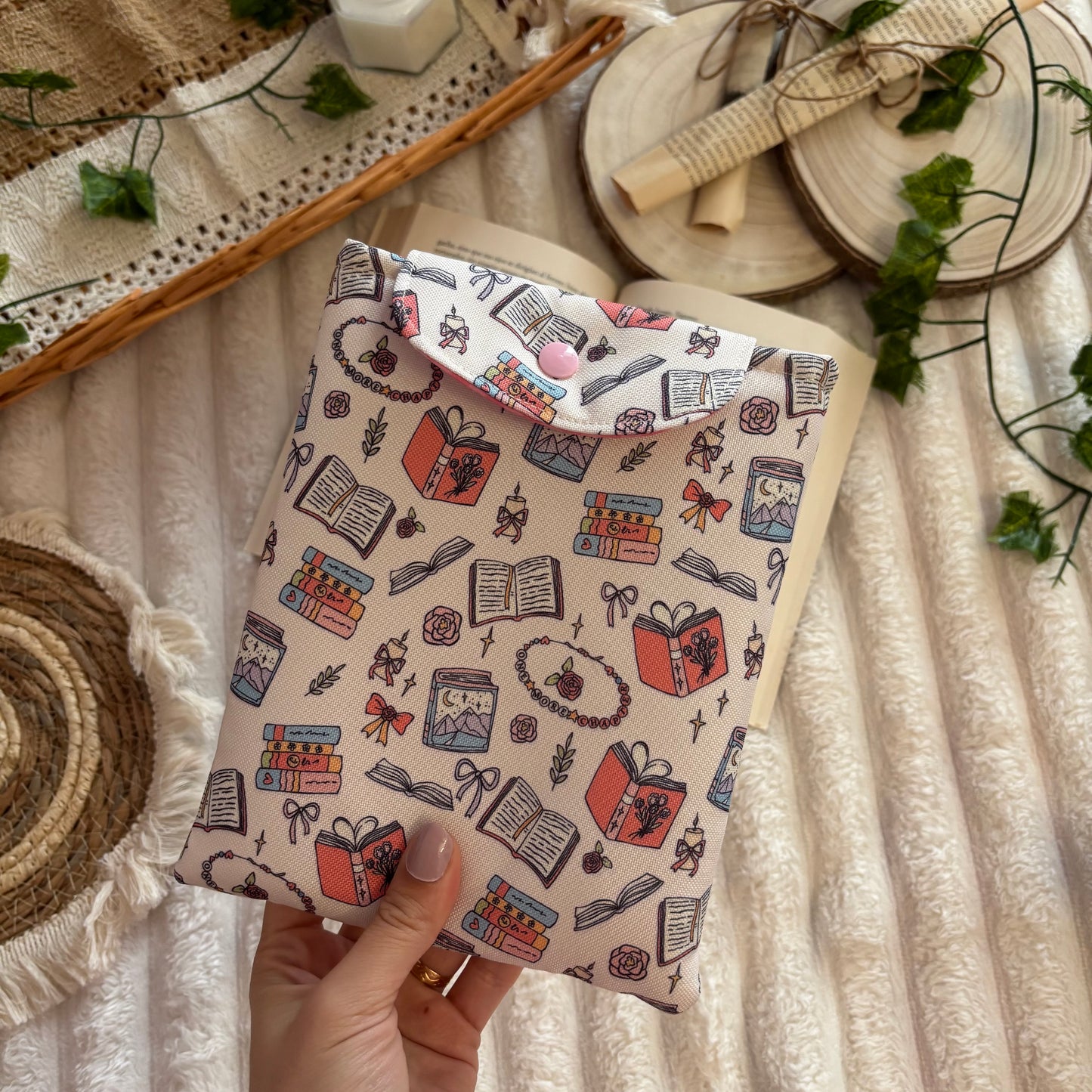 Funda kindle/kobo libra colour lectura en sueños impermeable
