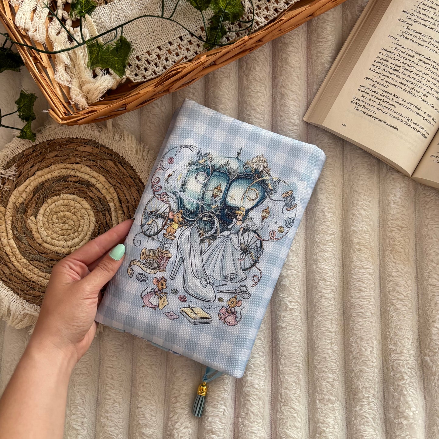 Funda ajustable Cenicienta impermeable