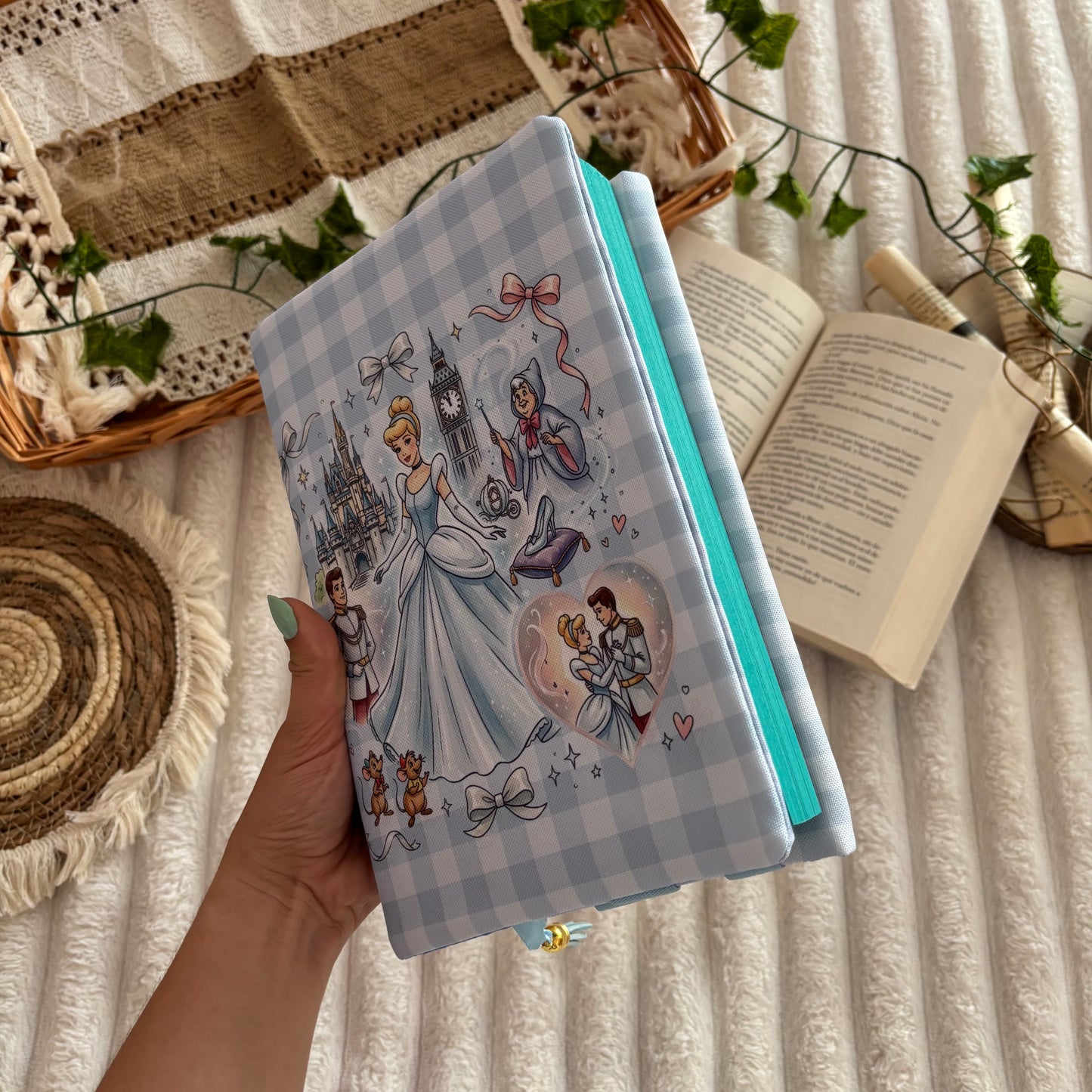 Funda ajustable Cenicienta impermeable