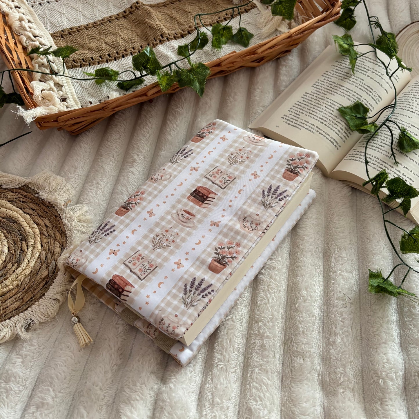 Funda ajustable lecturas de primavera