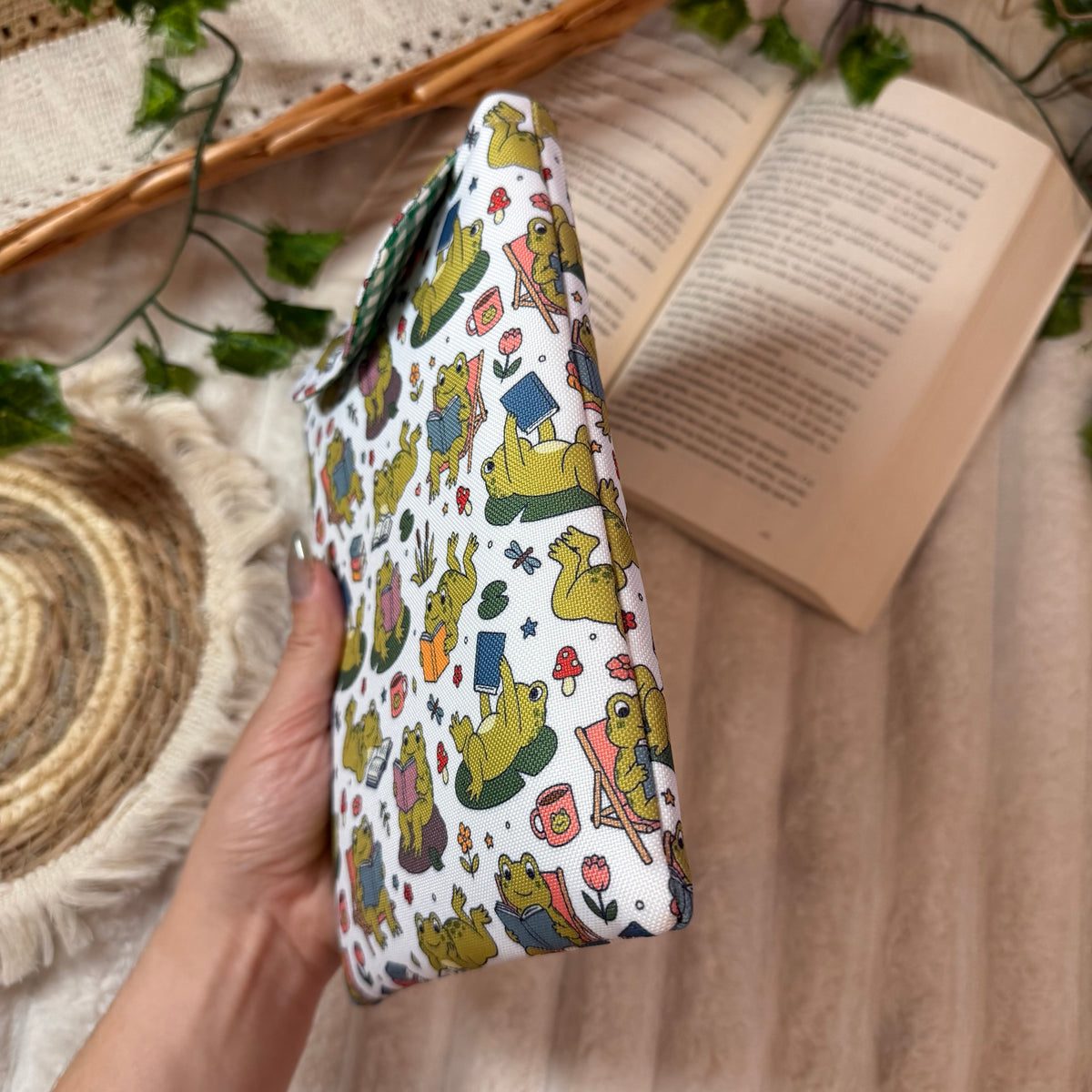 Funda kindle/kobo libra colour ranitas lectoras impermeable
