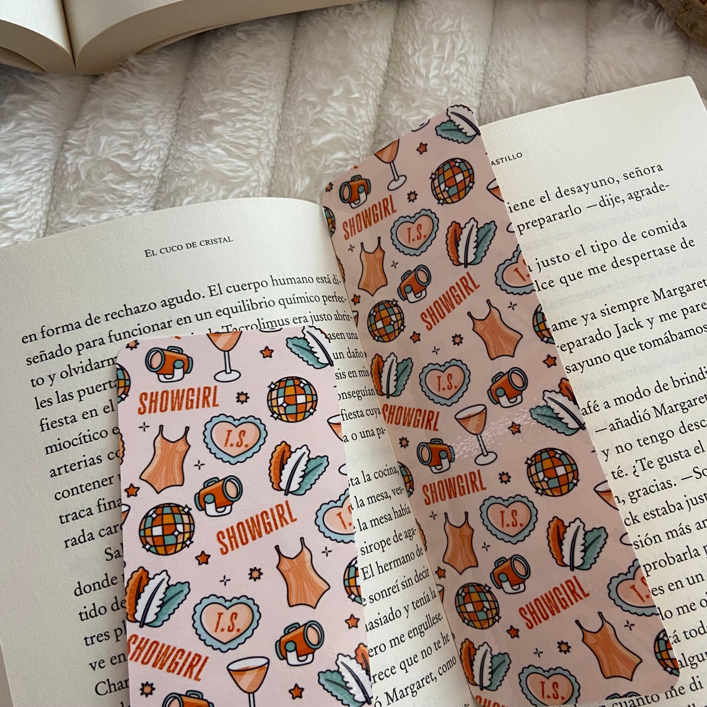 Marcapáginas Taylor Swift The life of a showgirl