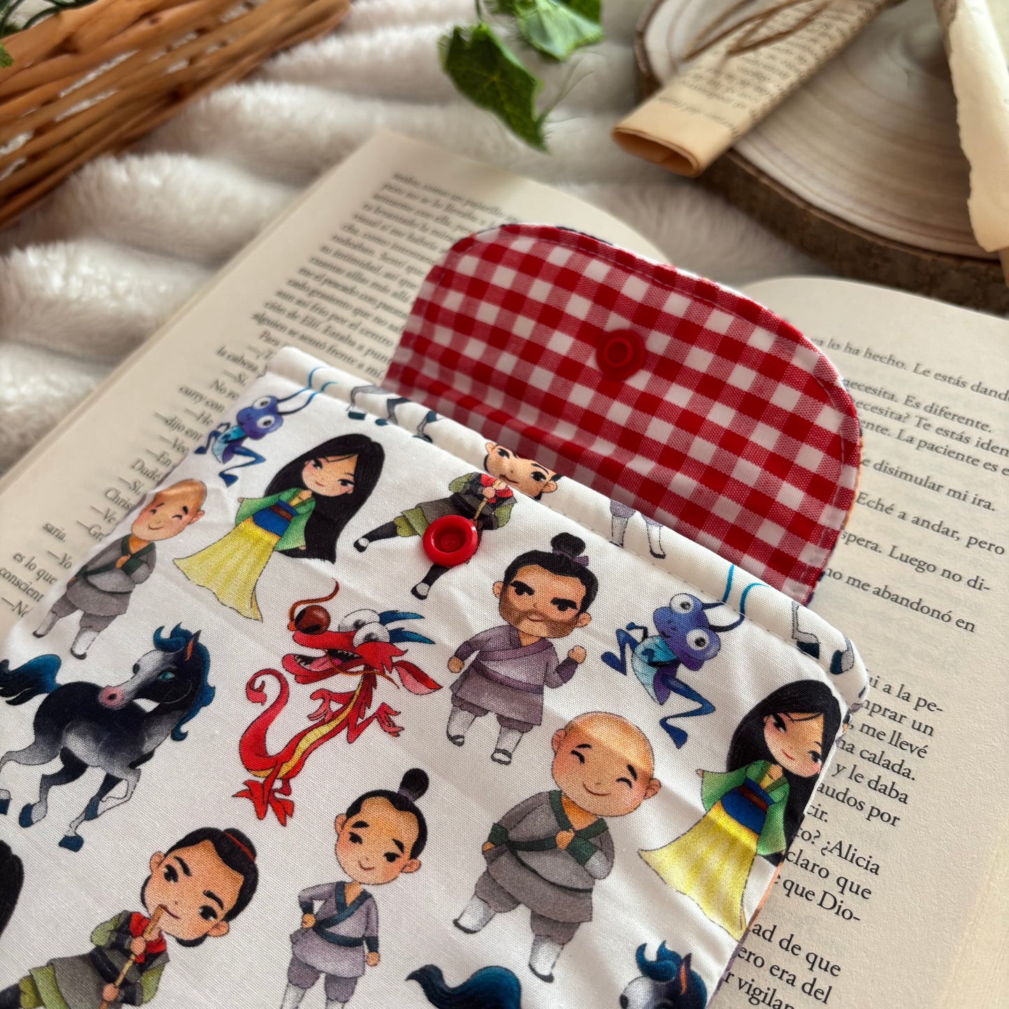 Funda para ebook Mulán