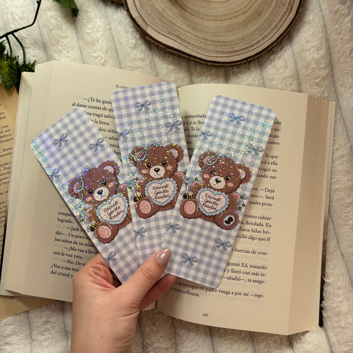 Marcapáginas Dearest gentle reader holográfico