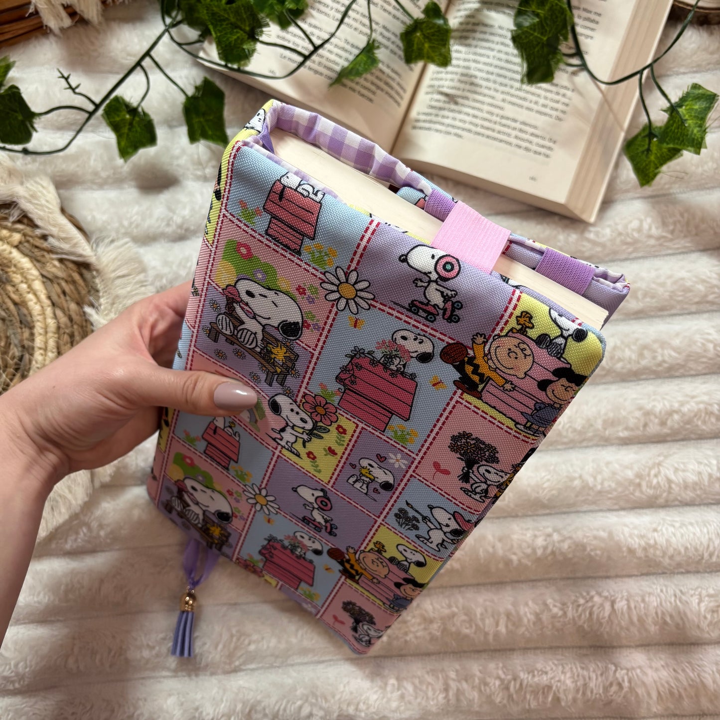 Funda ajustable Snoopy en la vida