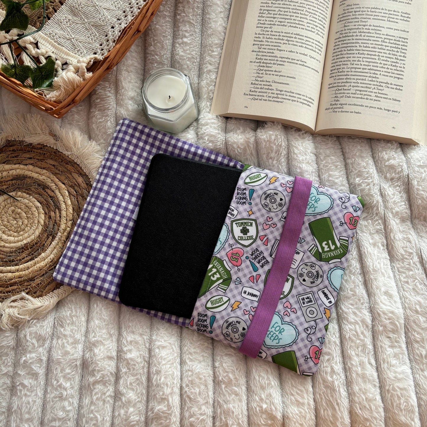 Funda de solapas para ebook Boys of Tommen impermeable