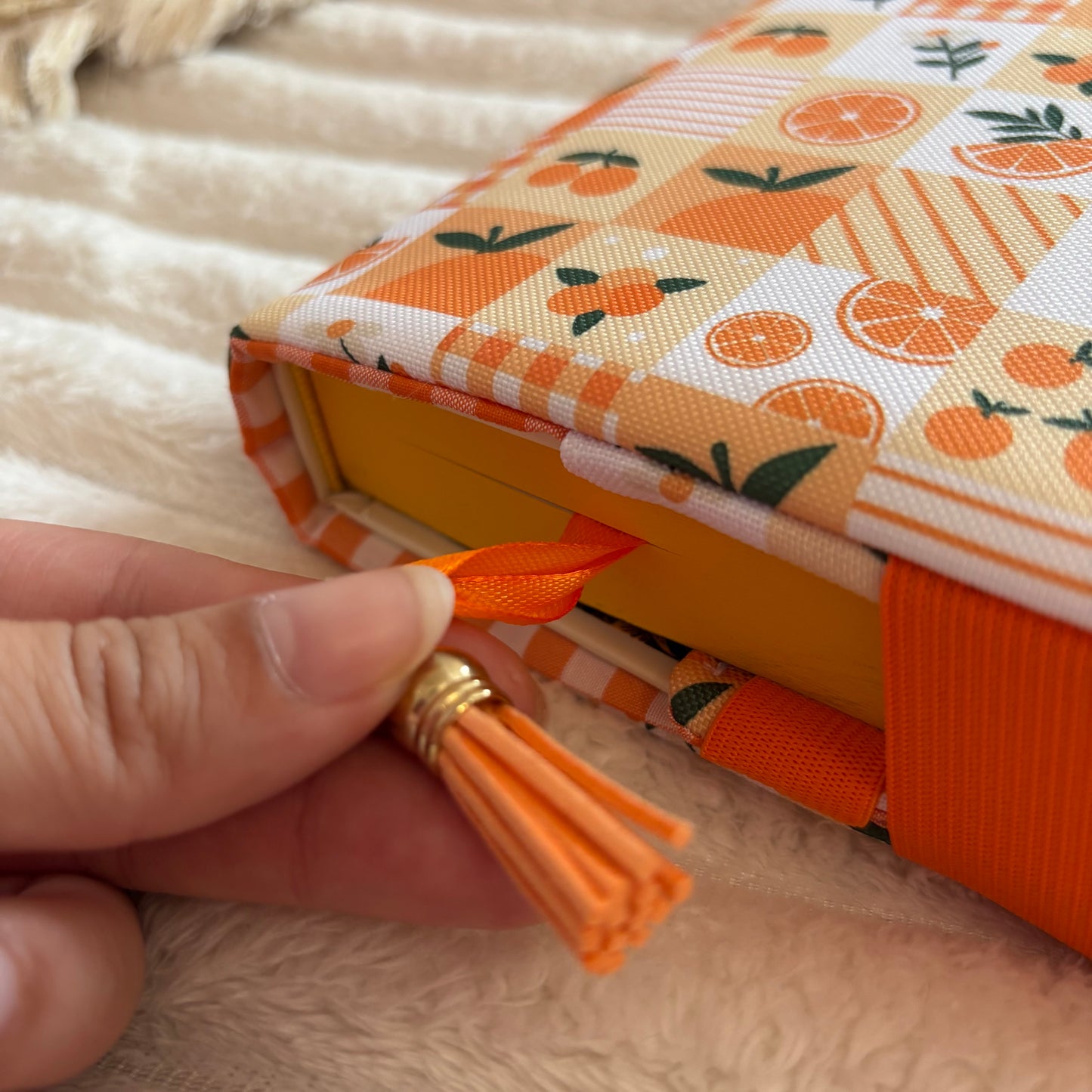 Funda ajustable naranjada impermeable