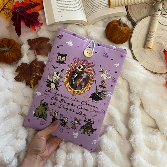 Funda literaria The purple nightmare before Christmas