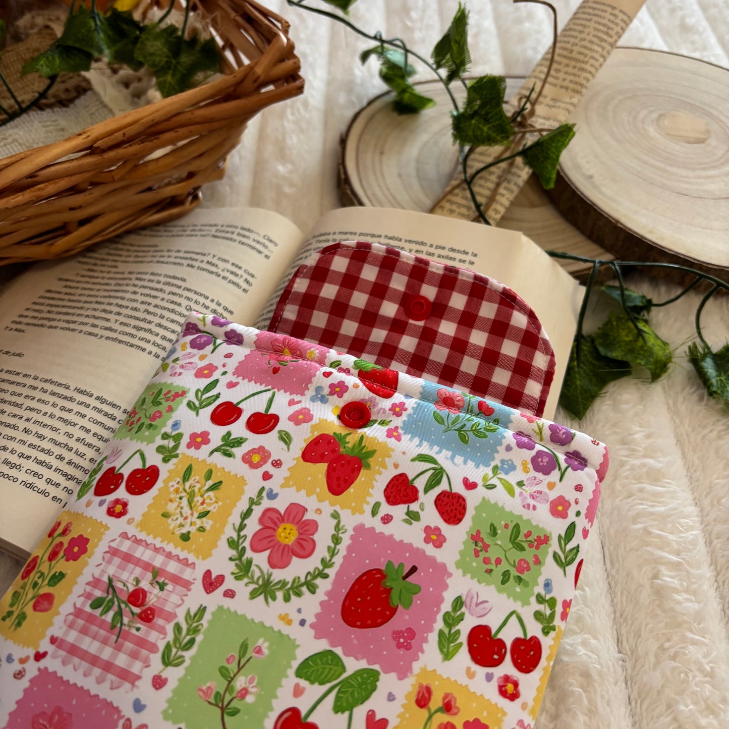 Funda kindle/kobo libra colour mix primaveral