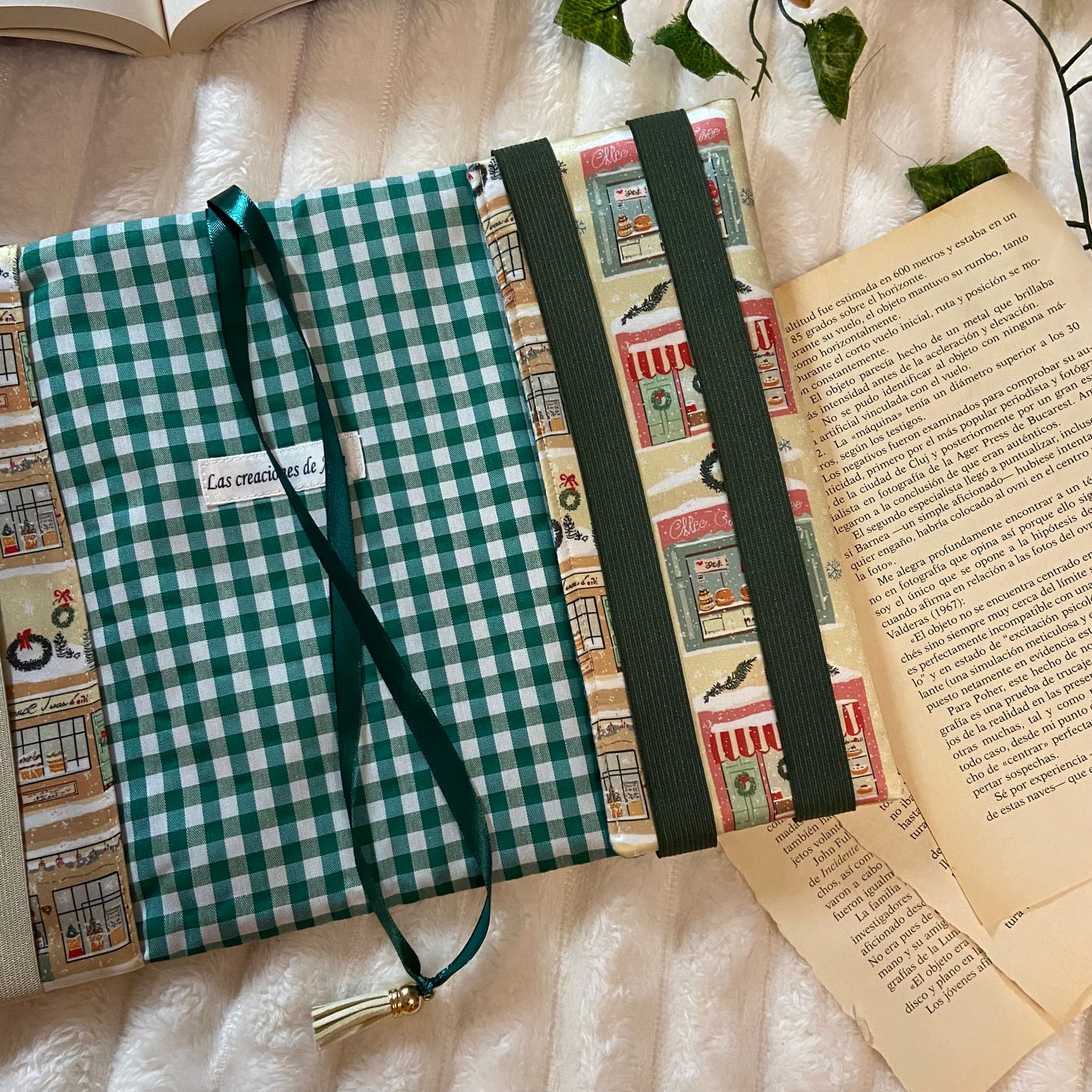 Funda ajustable tiendas navideñas