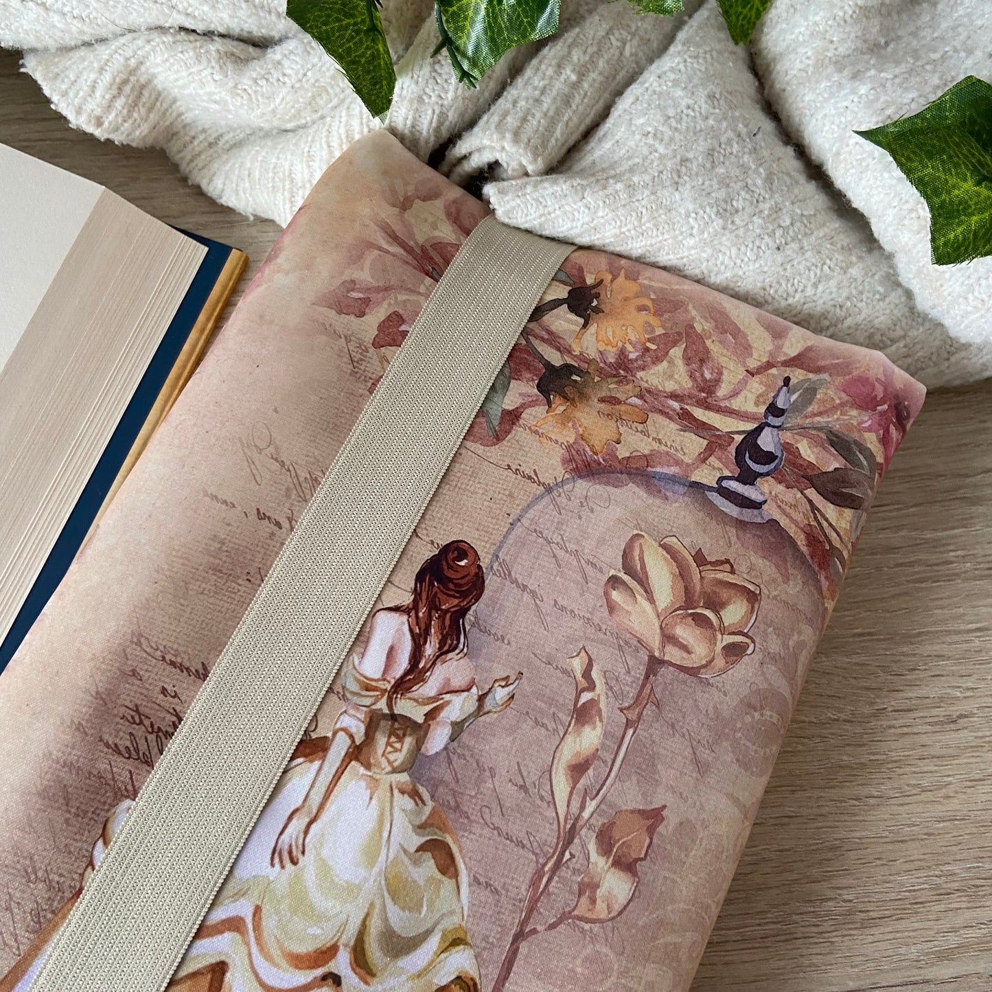 Funda ajustable Bella en acuarela