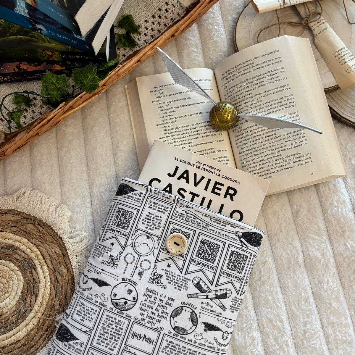Funda literaria Quidditch
