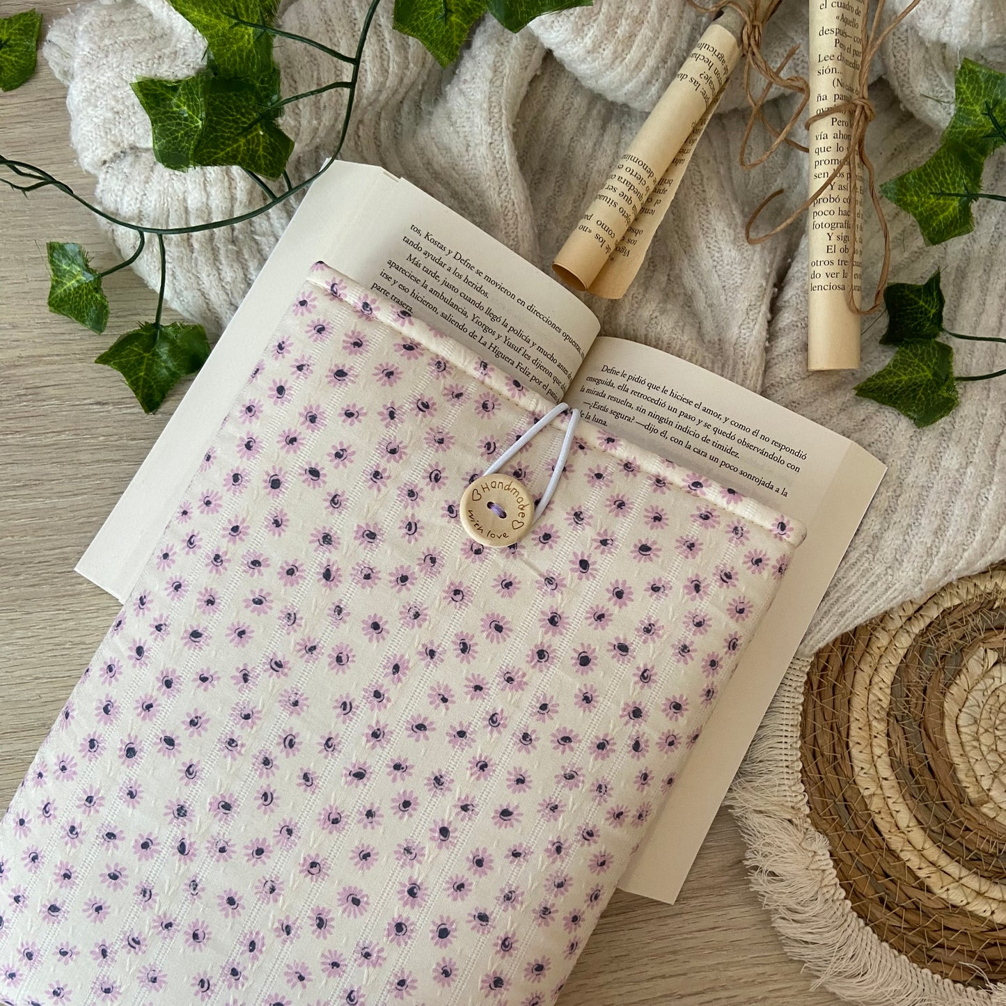 Funda literaria Petalia