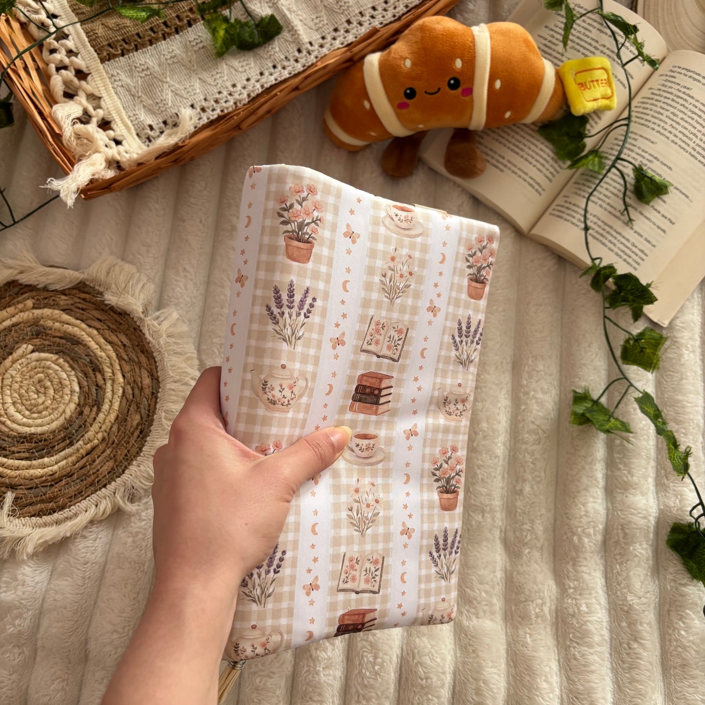 Funda ajustable lecturas de primavera