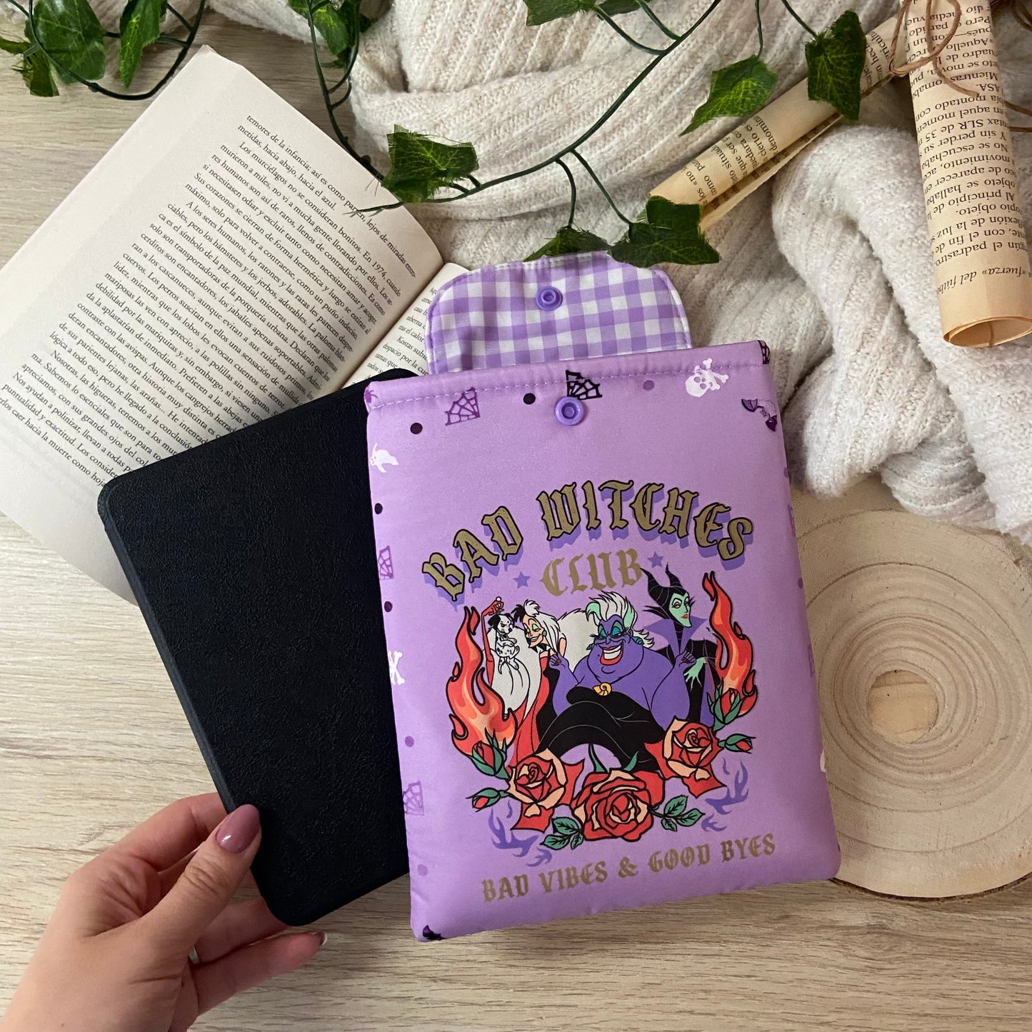 Funda kindle/kobo libra colour Bad witches