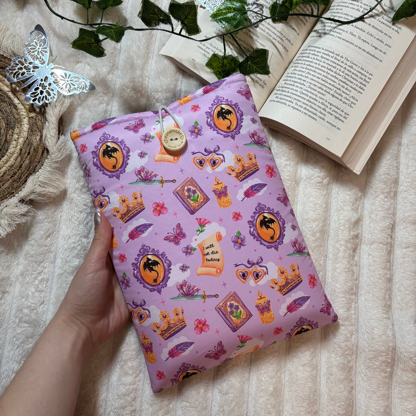 Funda literaria I will not die today outlet