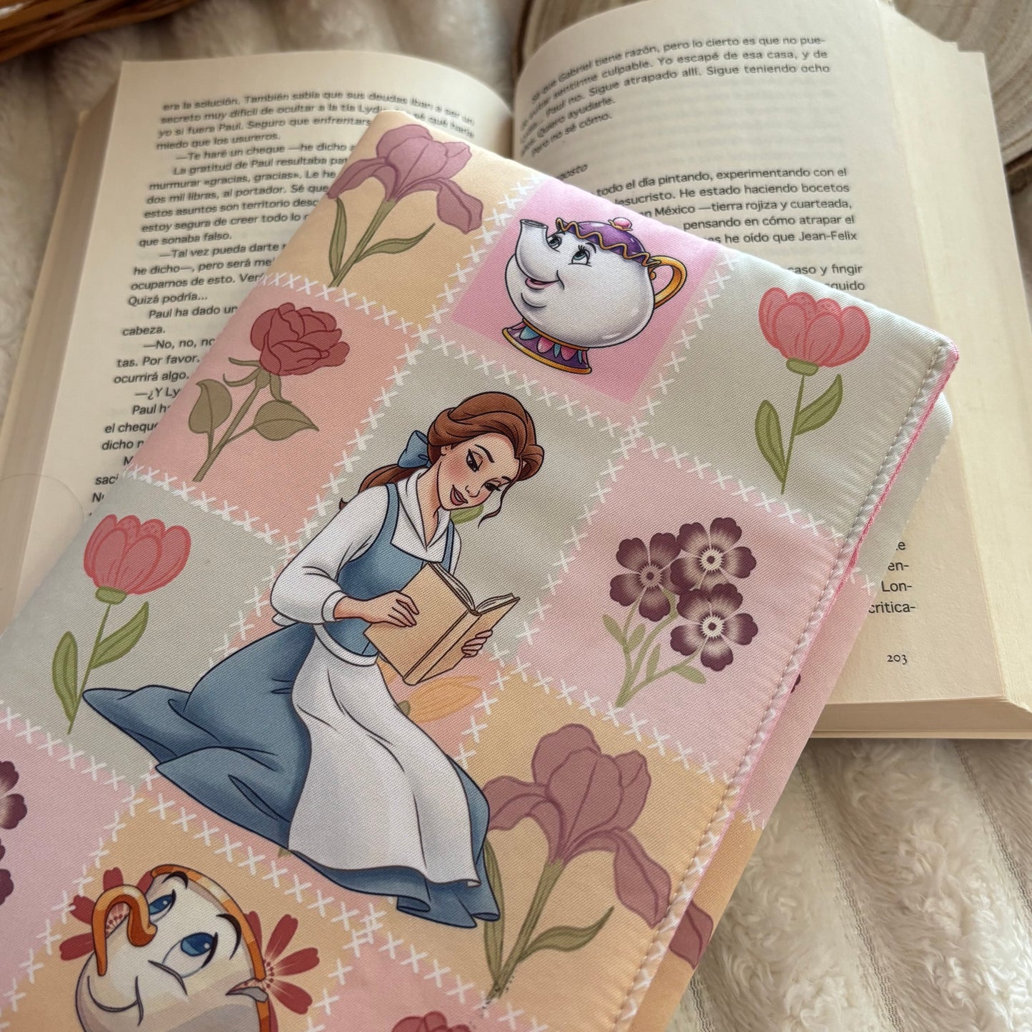 Funda de solapa para ebook Bella en primavera con tara 2 (ver imágenes) outlet