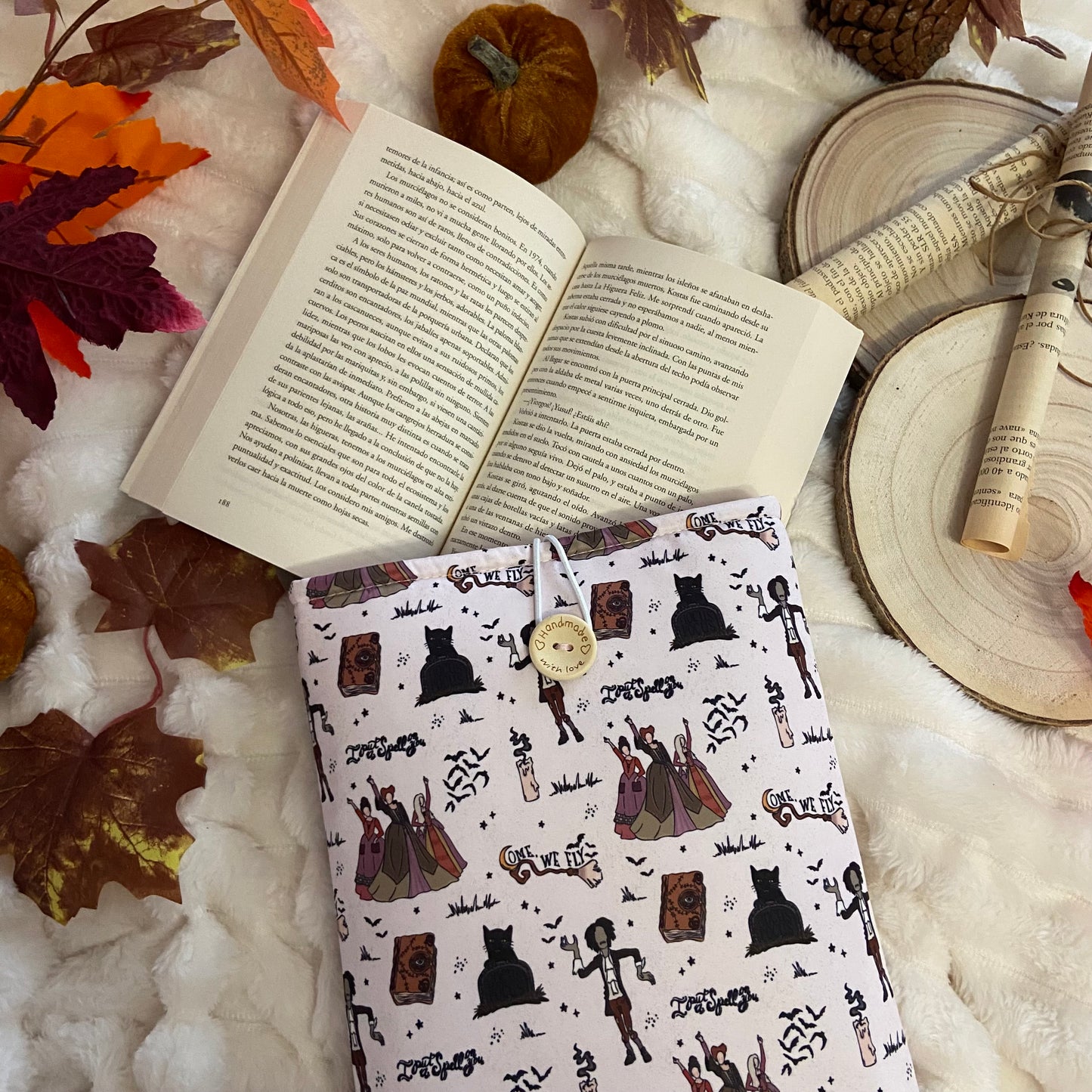 Funda literaria hocus pocus