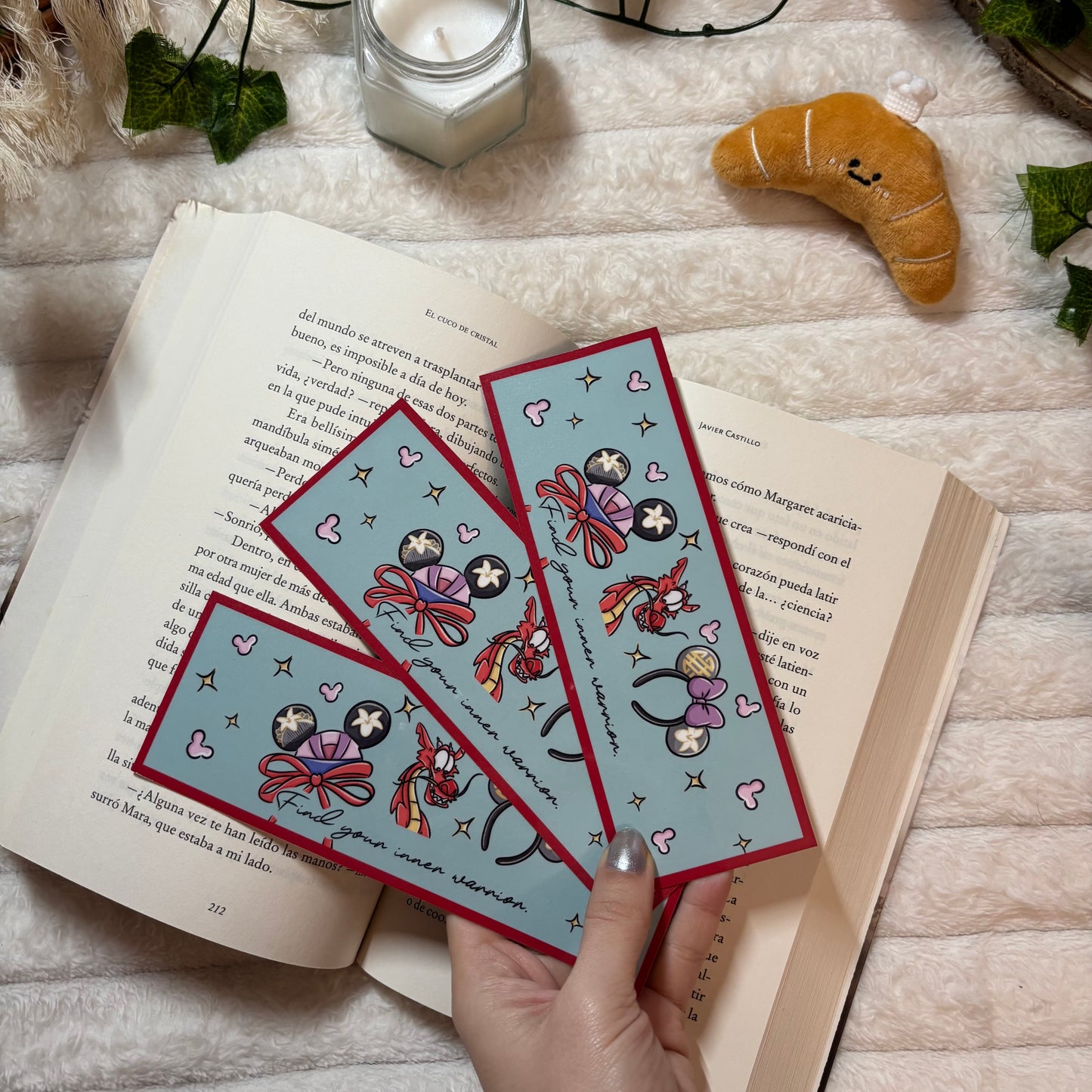 Pack 3 marcapáginas Disney