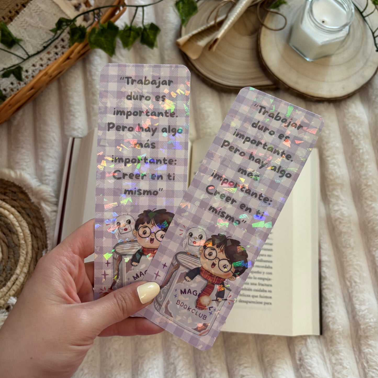 Marcapáginas Harry Potter holográfico