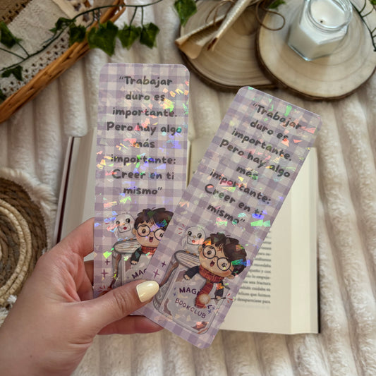 Marcapáginas Harry Potter holográfico