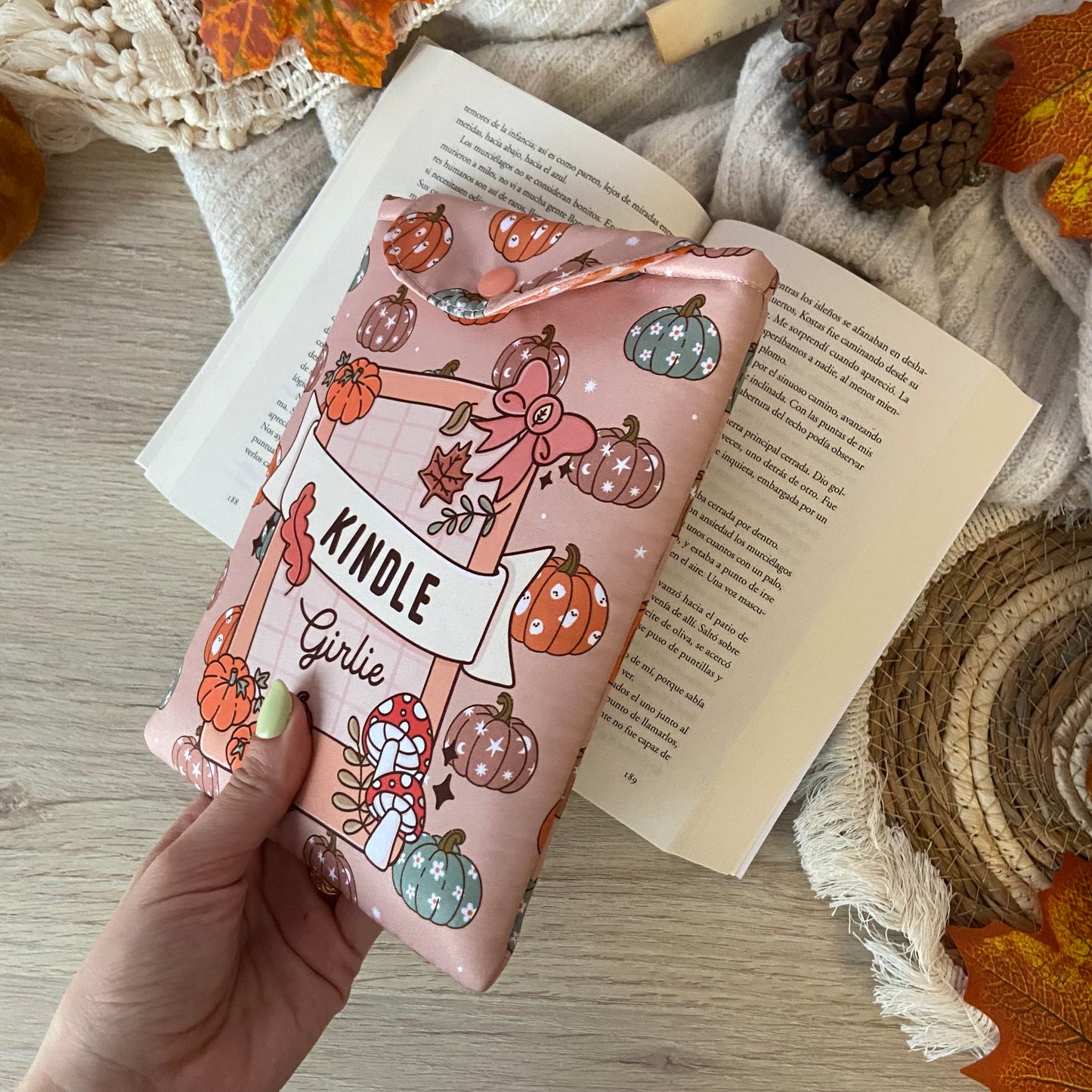 Funda kindle/kobo libra colour kindle girlie in autumn