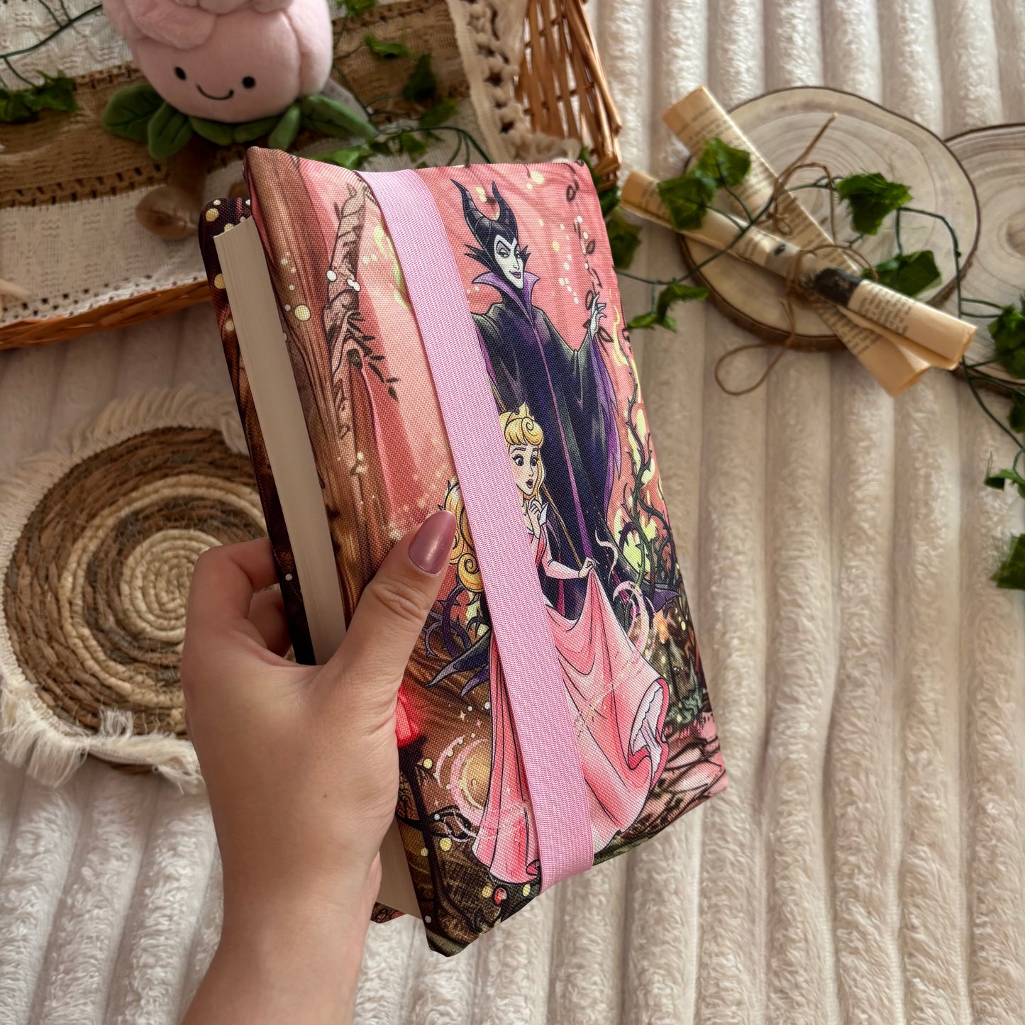 Funda ajustable princesa Aurora impermeable