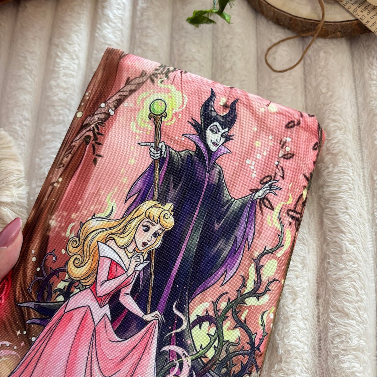 Funda ajustable princesa Aurora impermeable