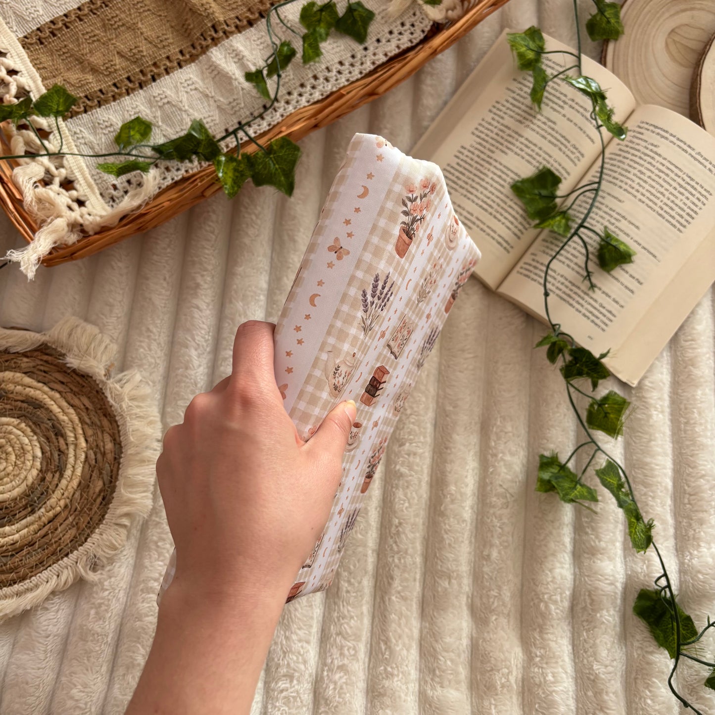 Funda ajustable lecturas de primavera